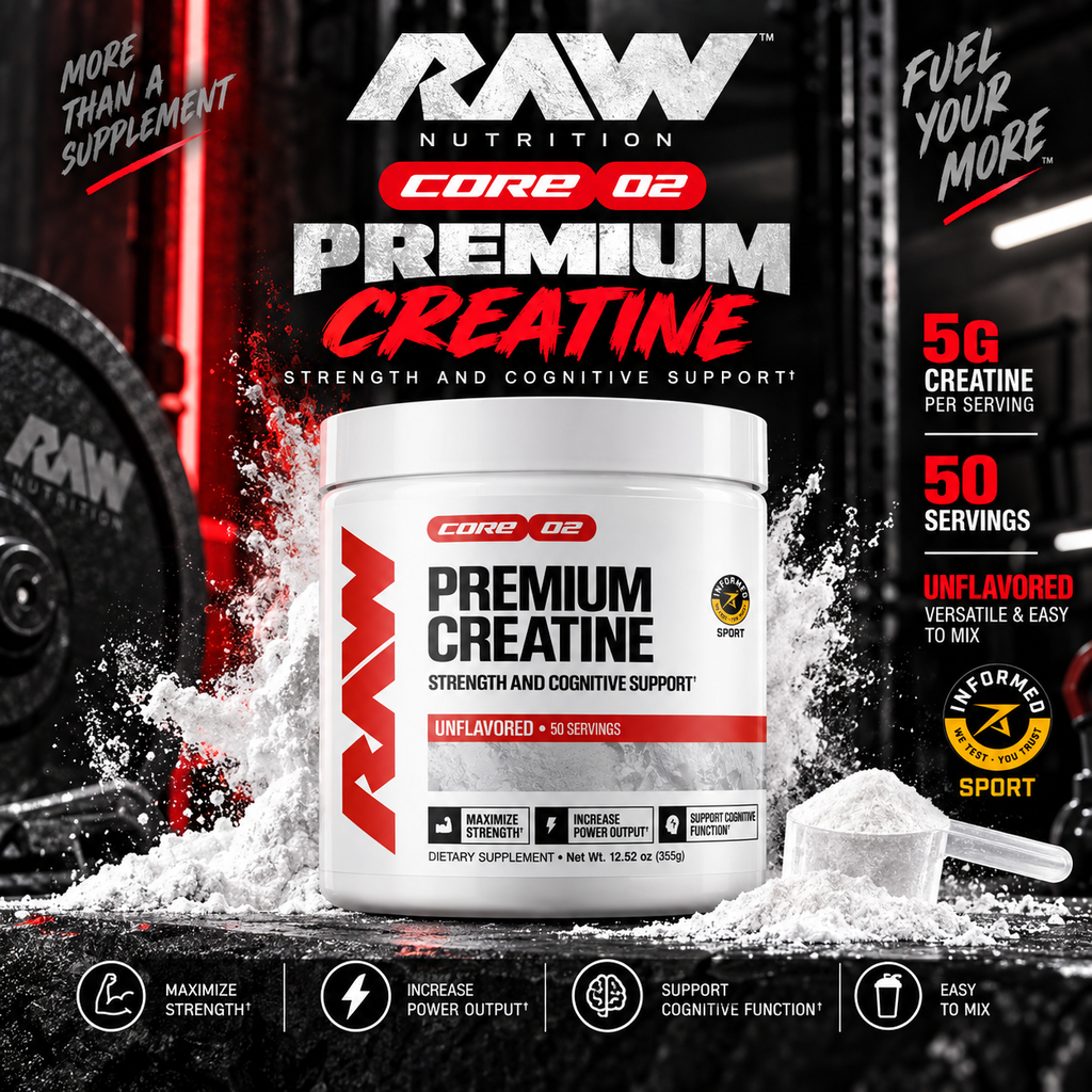 RAW Nutrition Core 02 Premium Creatine
