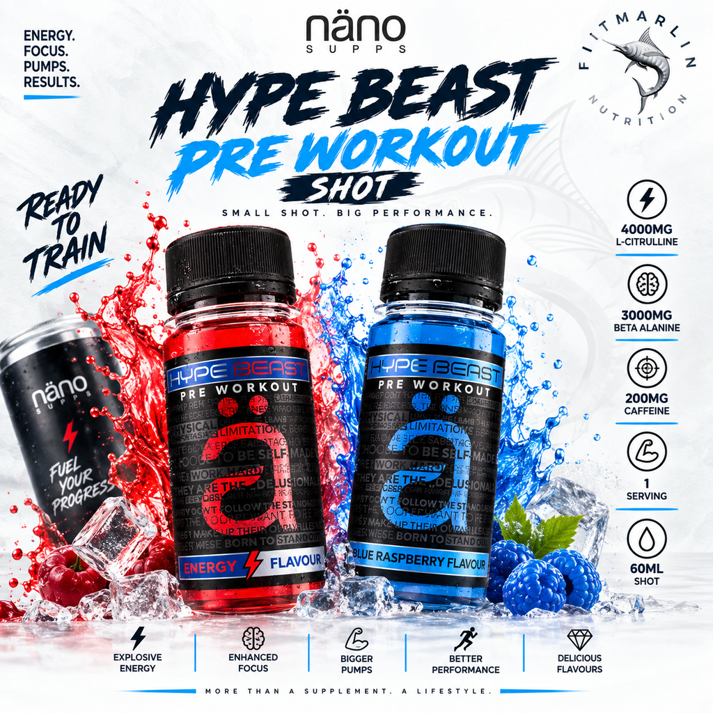 Nano Supps Hype Beast Pre Workout Shot 60ml