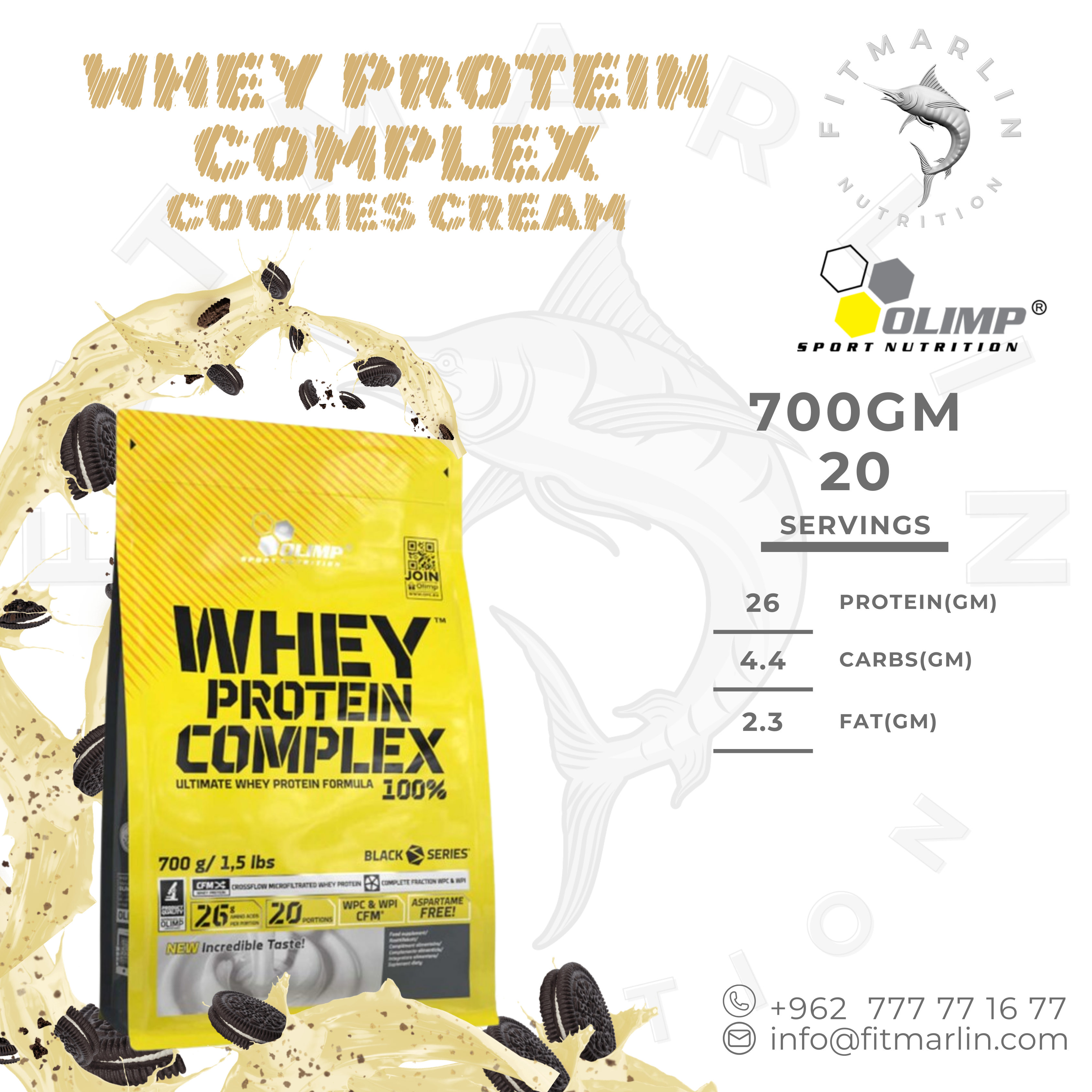 Olimp Whey Protein Complex (1.3lb,700gm)