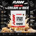 RAW Core 01 Cream of Rice 800g – Vanilla Cookie Cream