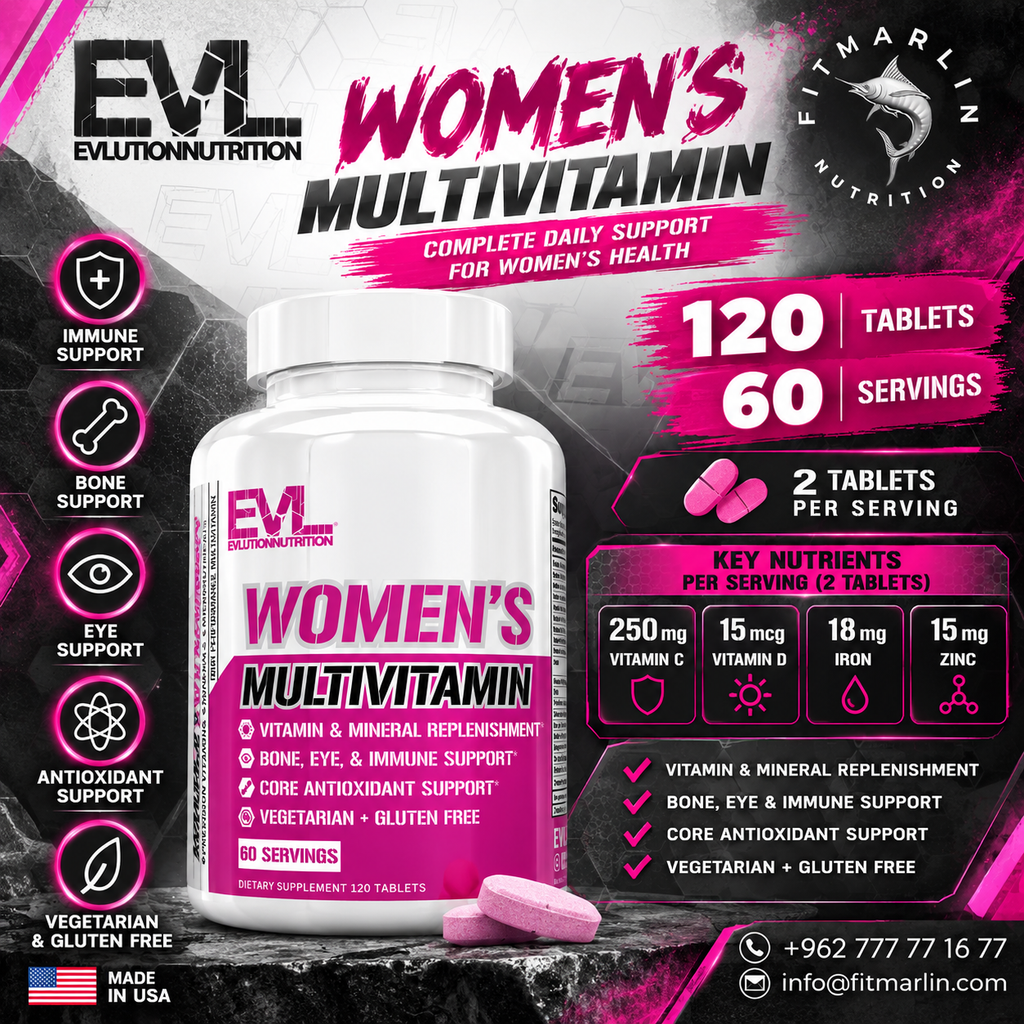 EVLution Nutrition Women's Multivitamin 120 Tablets