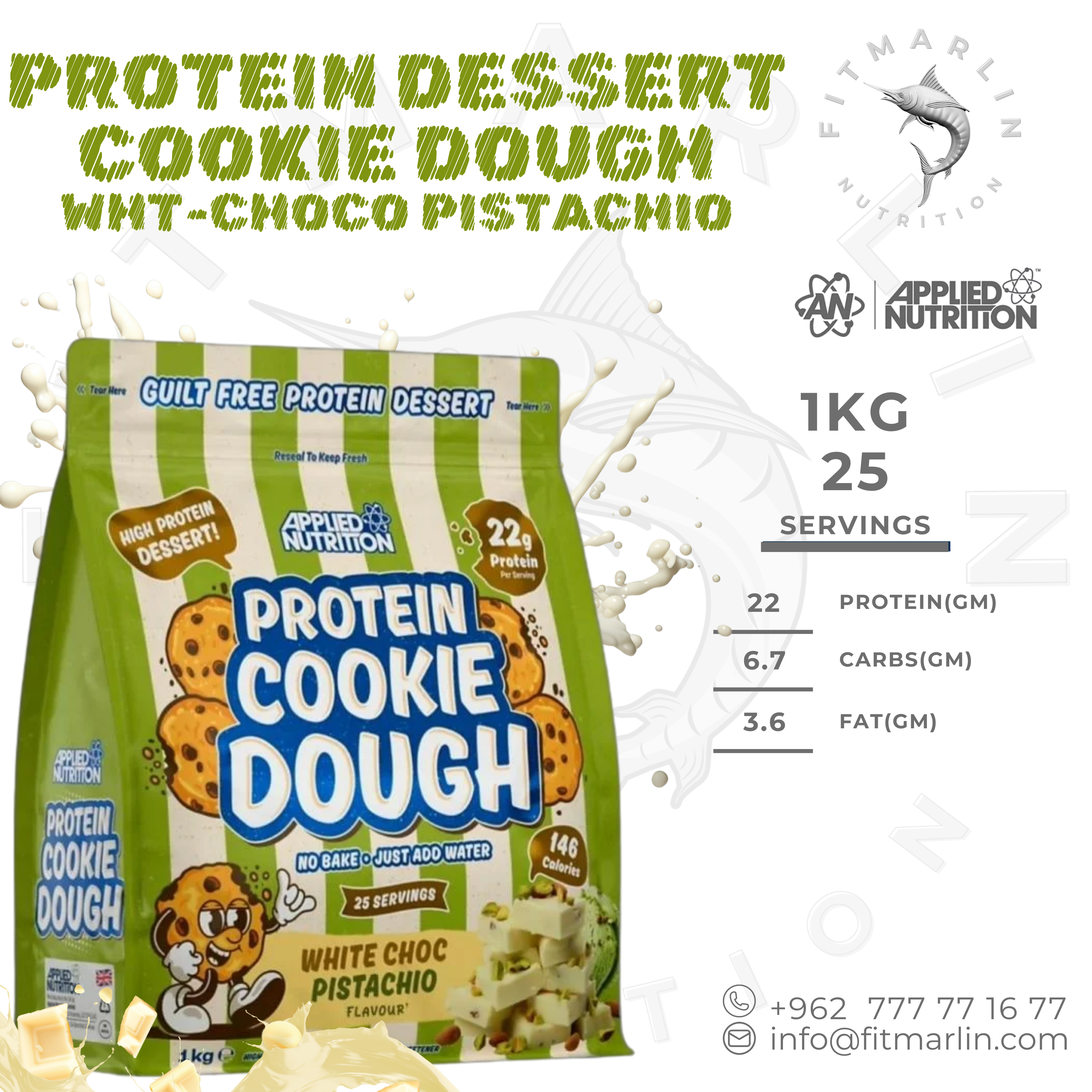 Applied Protein Cookie Dough – 1KG