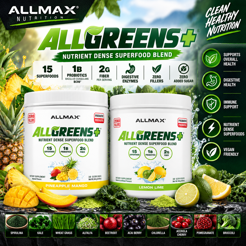 ALLMAX AllGreens+ Superfood Blend 246g | 30 Servings