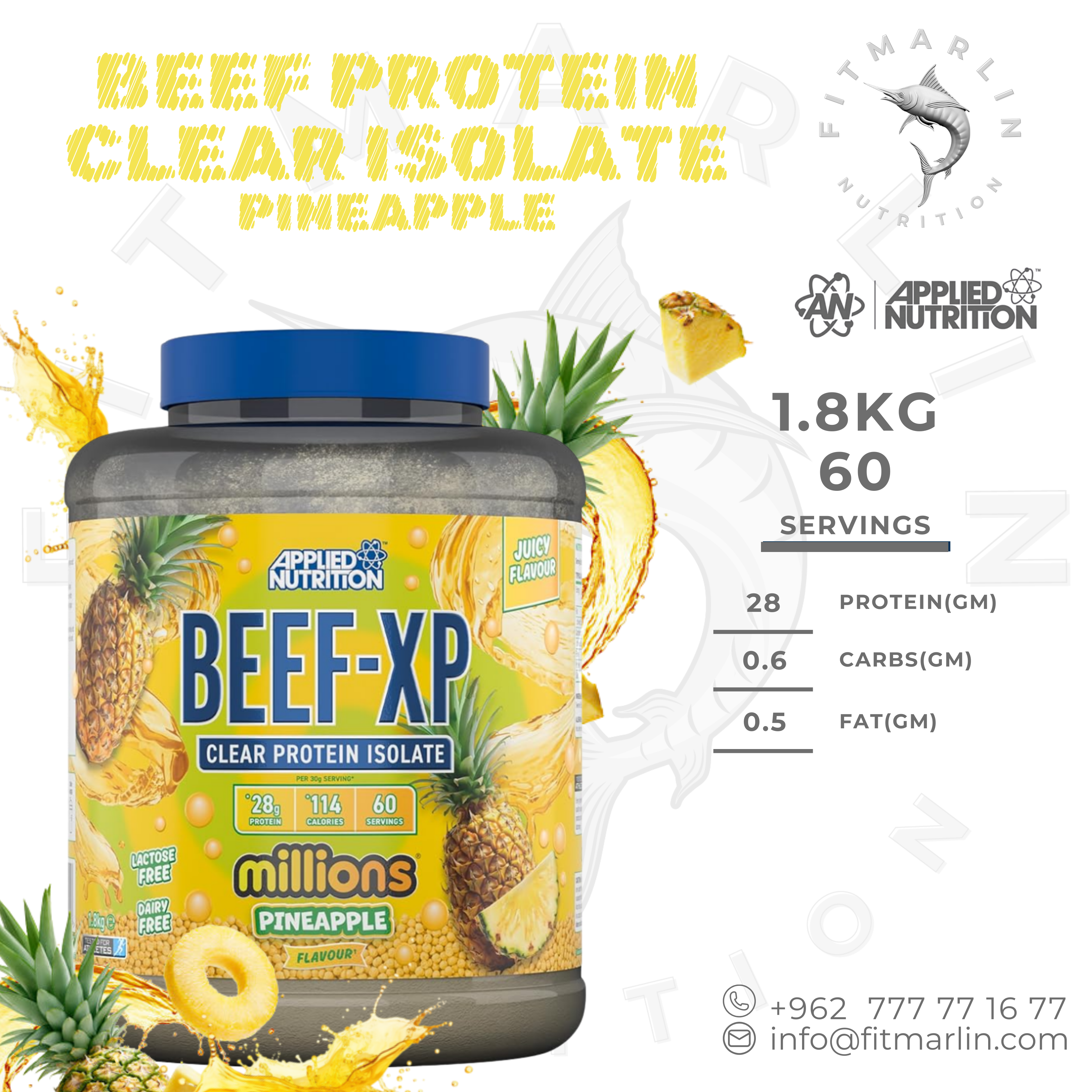 Applied Beef-XP Clear Protein Isolate 1.8KG