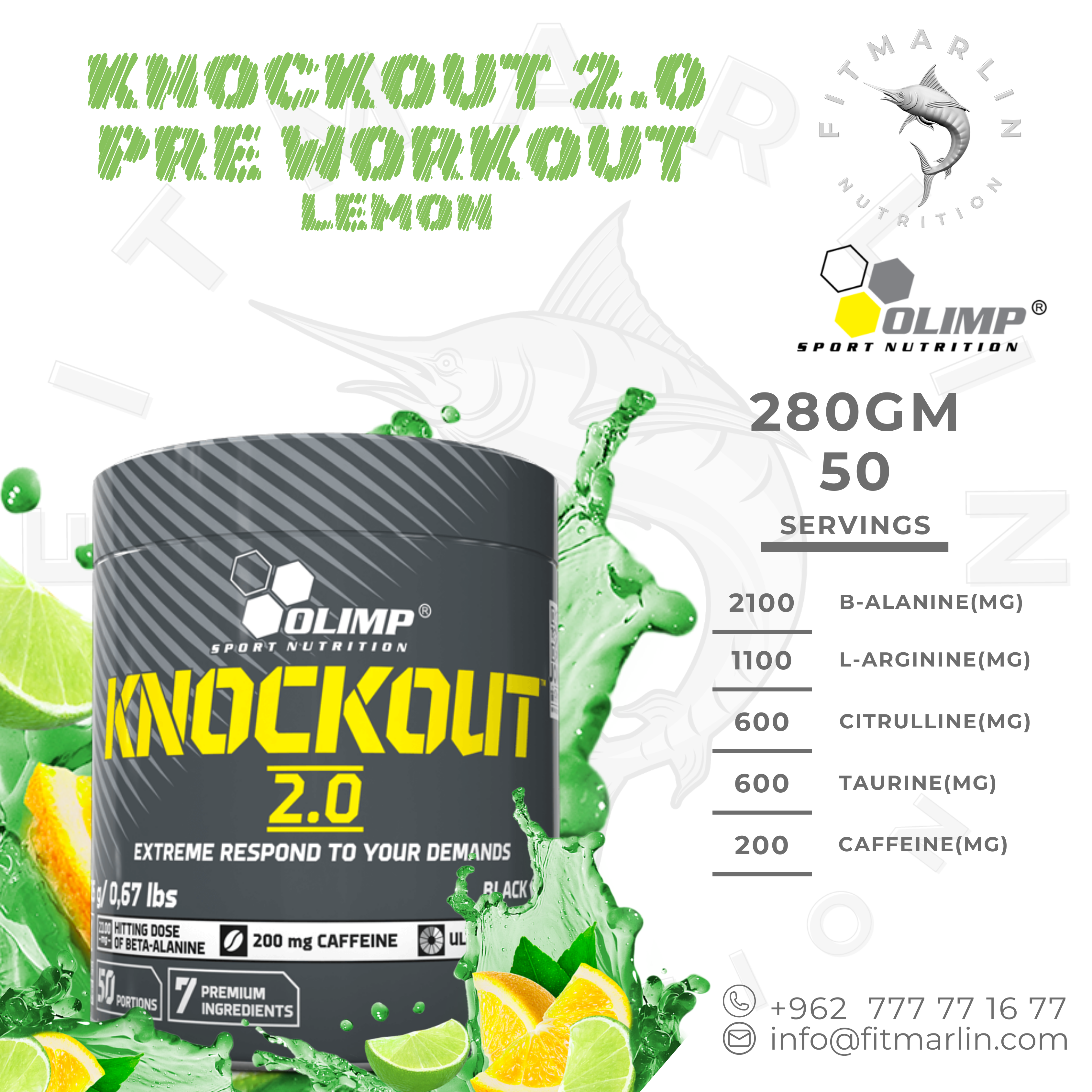 Olimp Knockout 2.0 Pre Workout