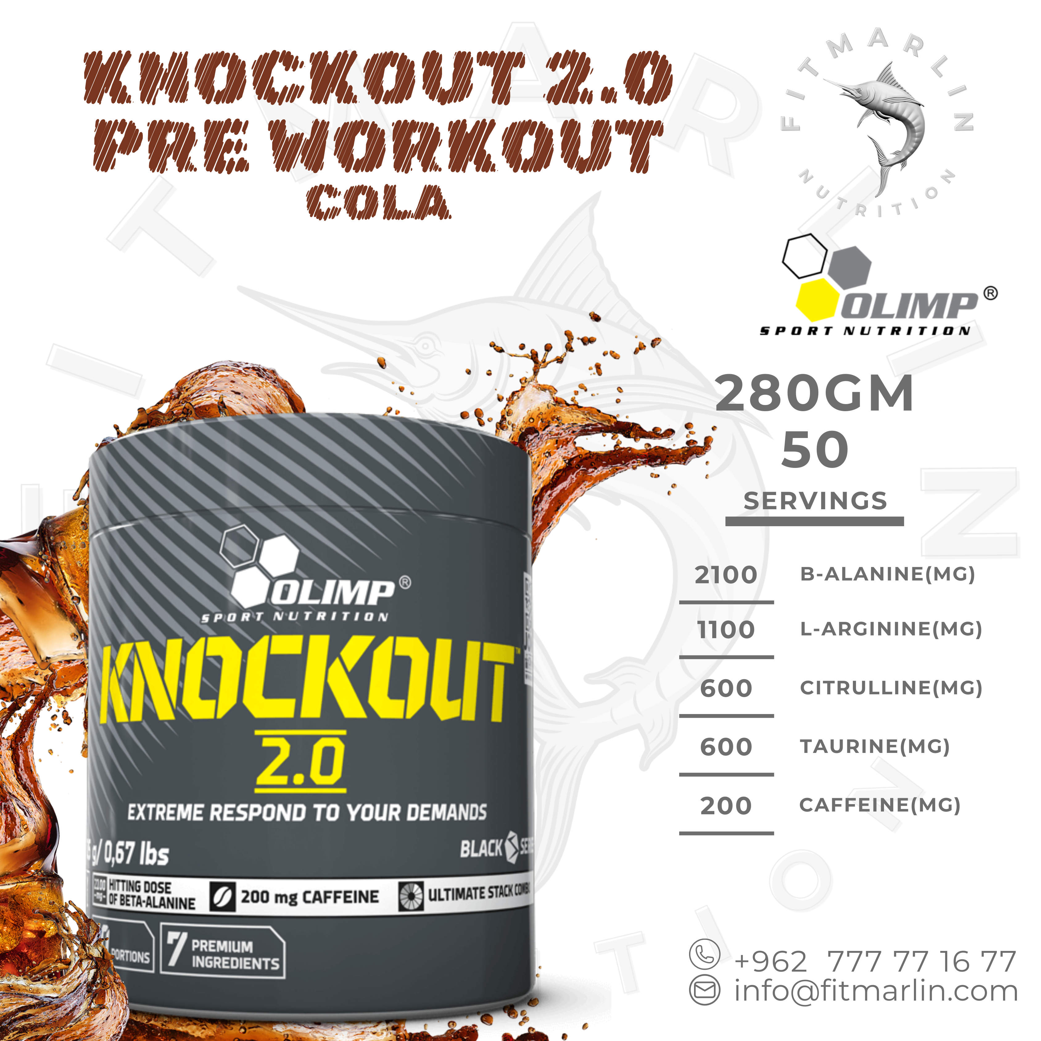 Olimp Knockout 2.0 Pre Workout