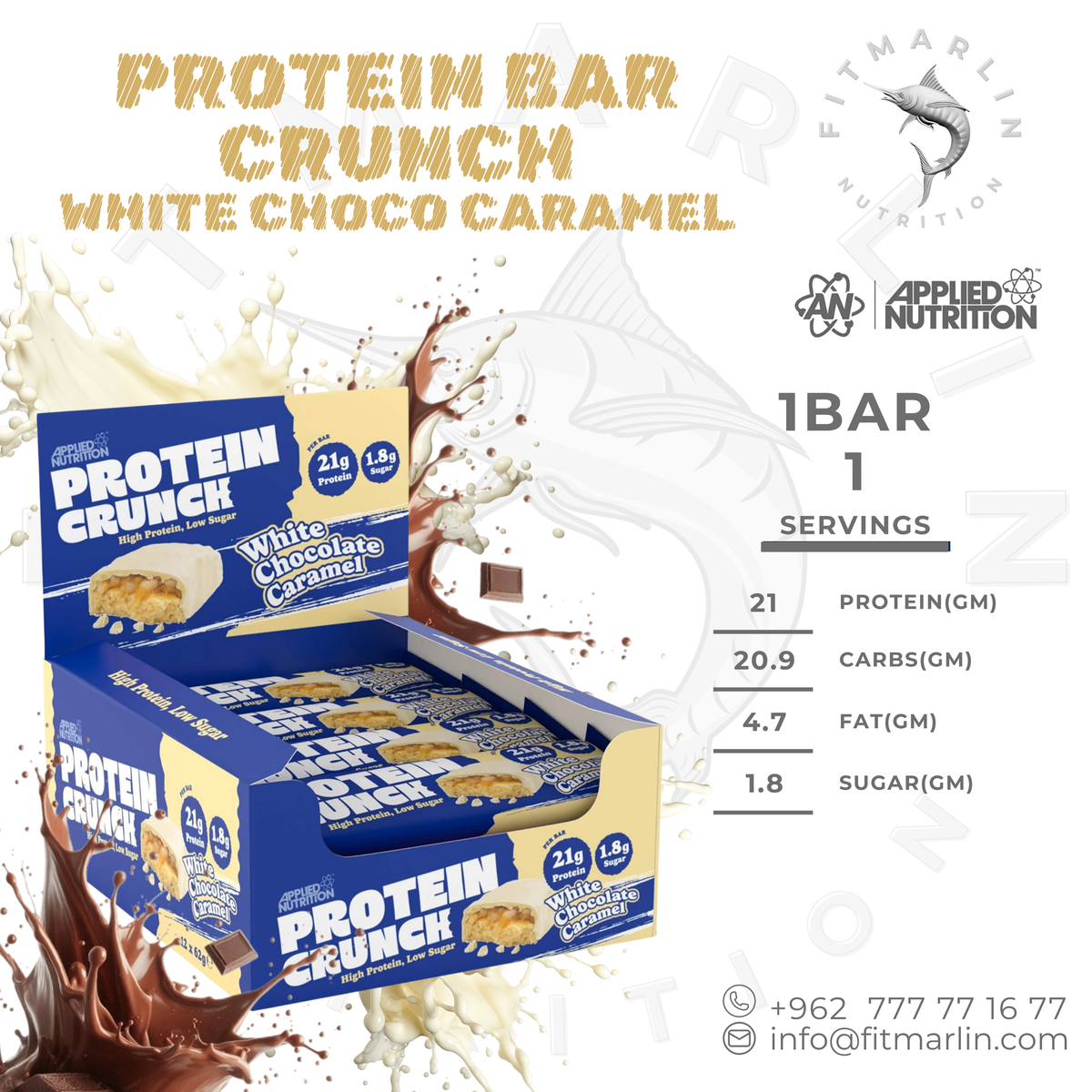 Applied Nutrition Protein Crunch Bar