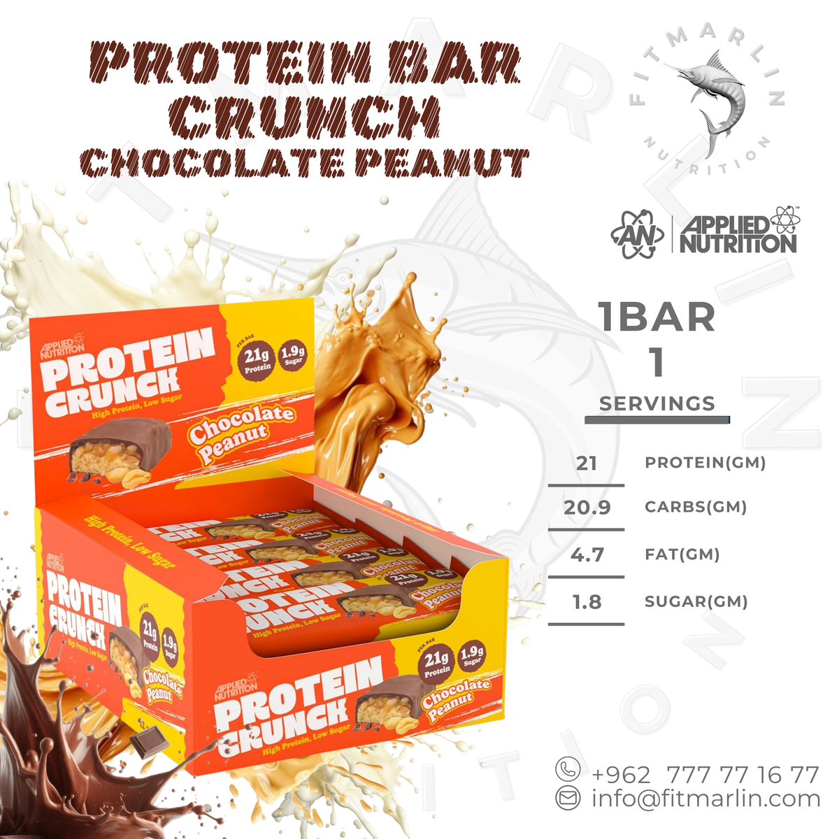 Applied Nutrition Protein Crunch Bar