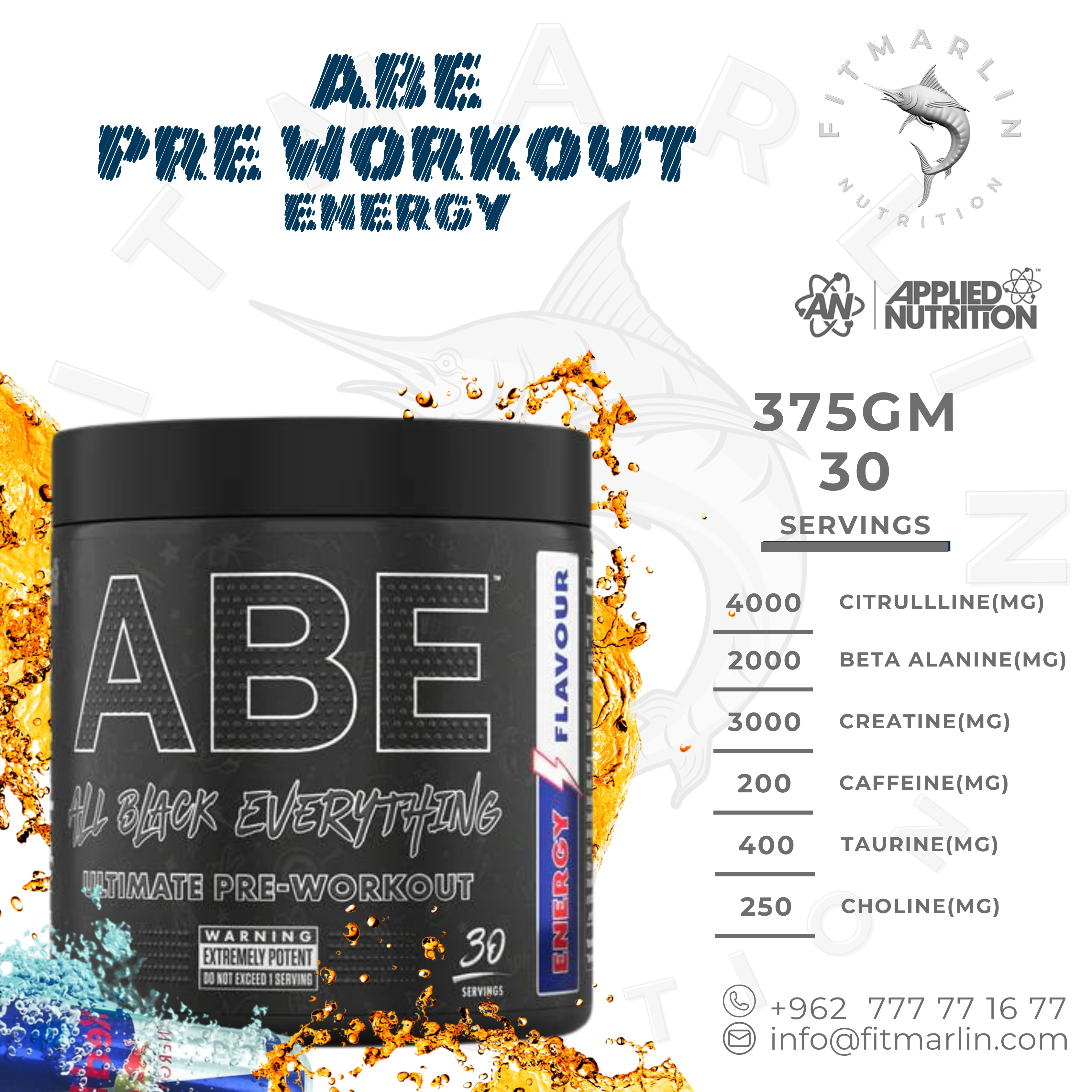 Applied ABE Pre-Workout