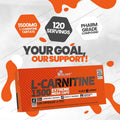 Olimp L-Carnitine 1500 Extreme Mega Caps – 120 Capsules