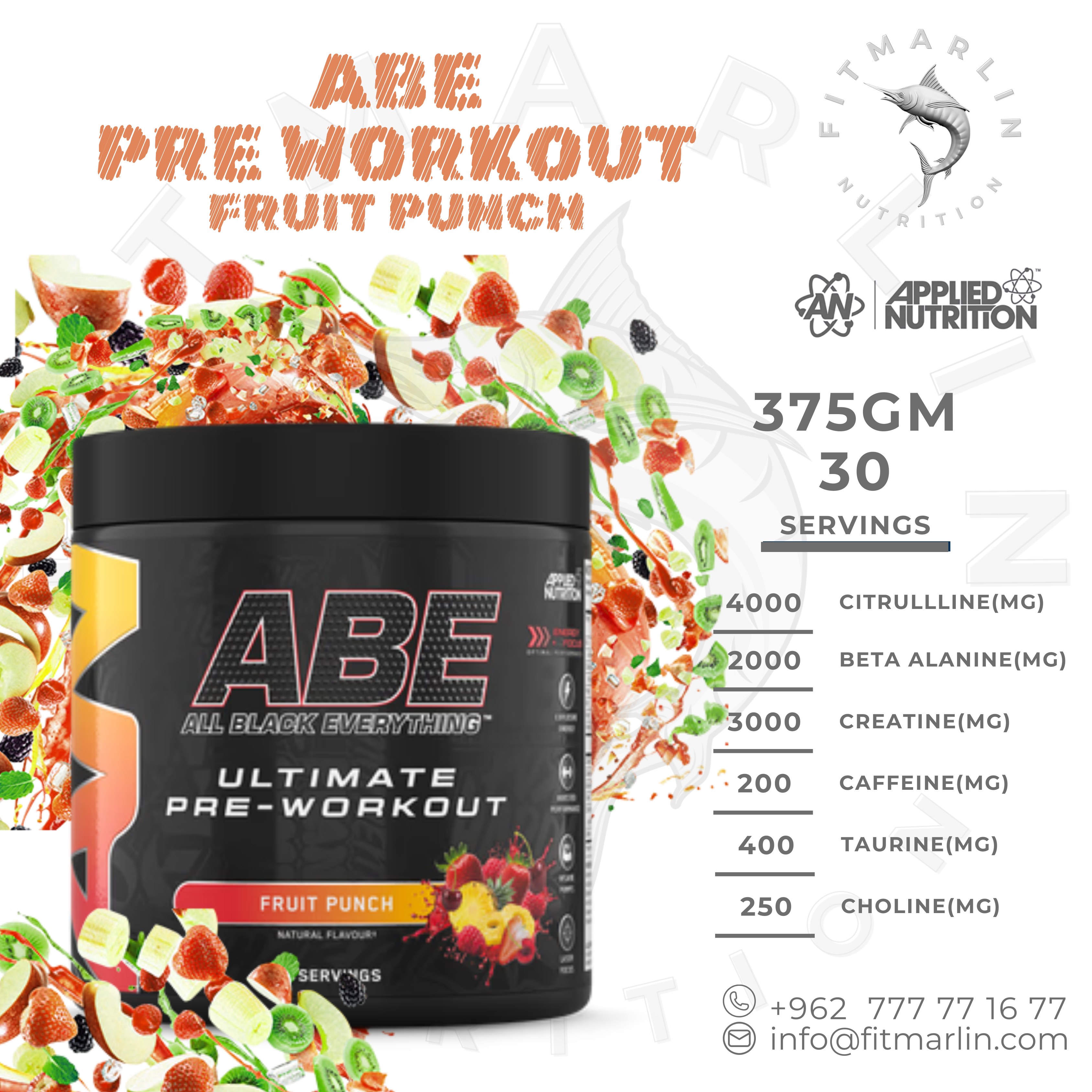 Applied ABE Pre-Workout