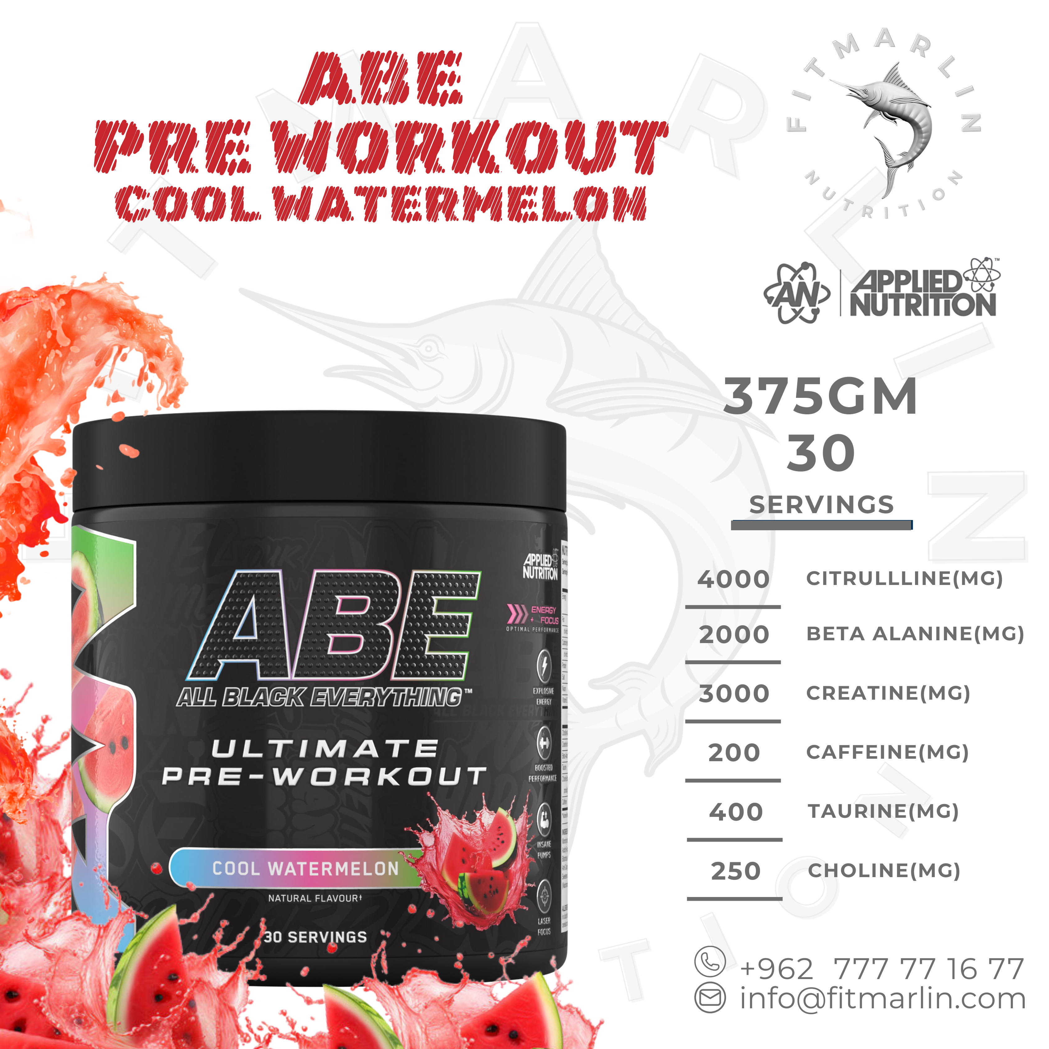 Applied ABE Pre-Workout