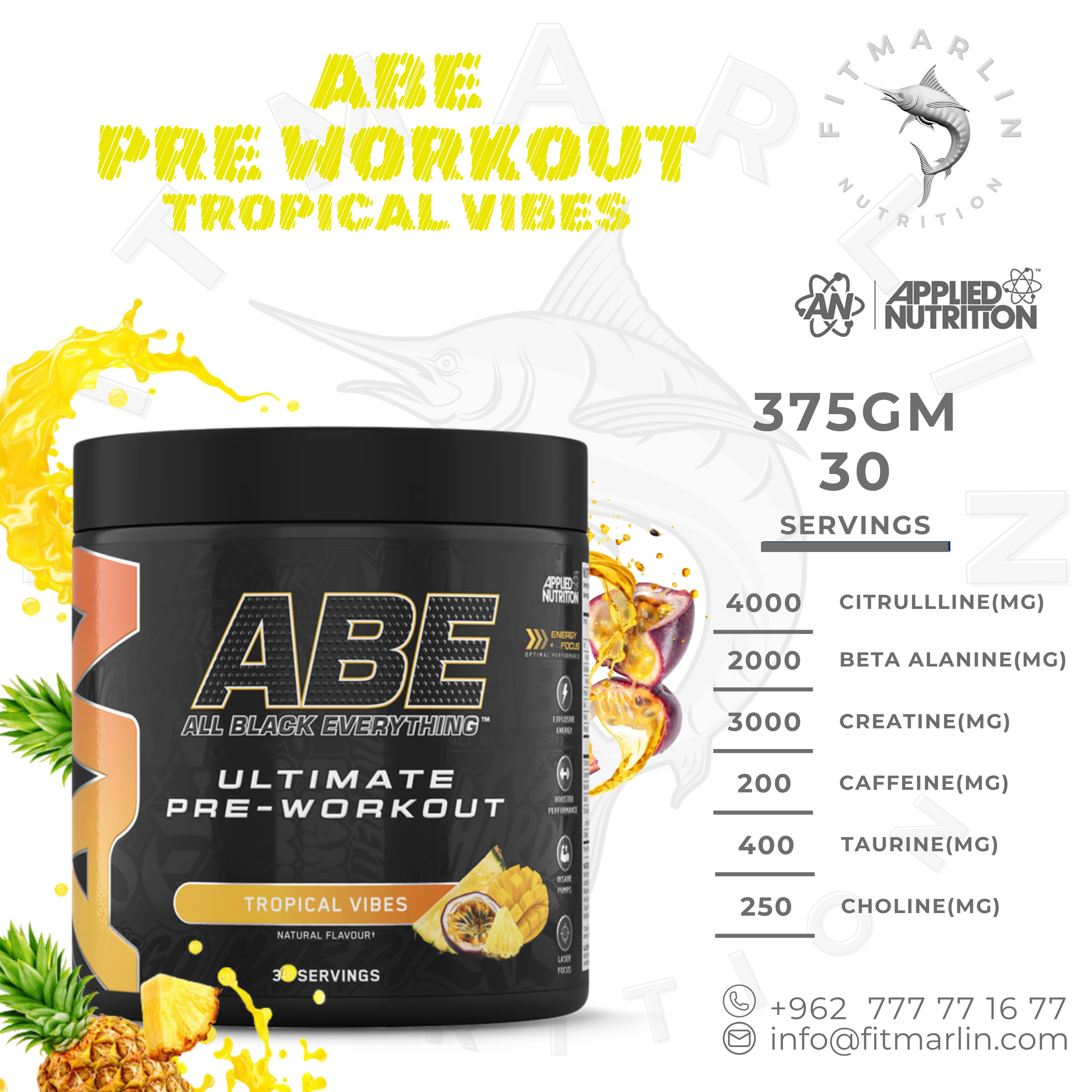 Applied ABE Pre-Workout