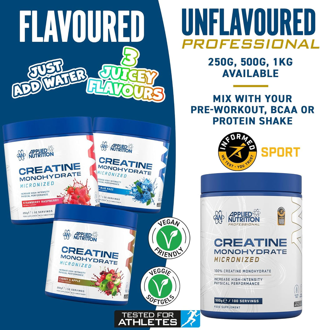 Applied Nutrition Creatine Monohydrate 250g
