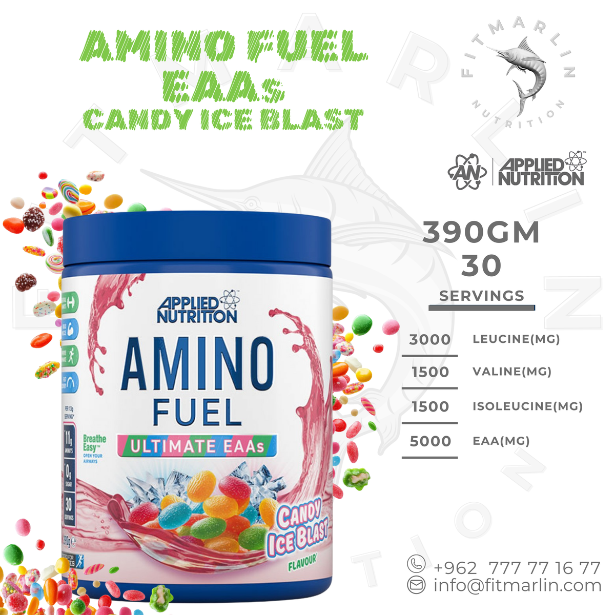 Applied Amino Fuel Ultimate EAAs – 390GM