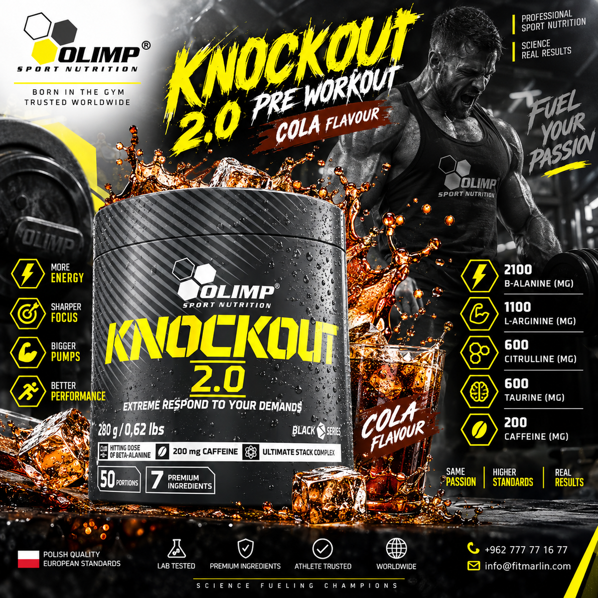 Olimp Knockout 2.0 Pre Workout