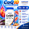 Nutricost CoQ10 Coenzyme Q10 100mg – 120 Capsules