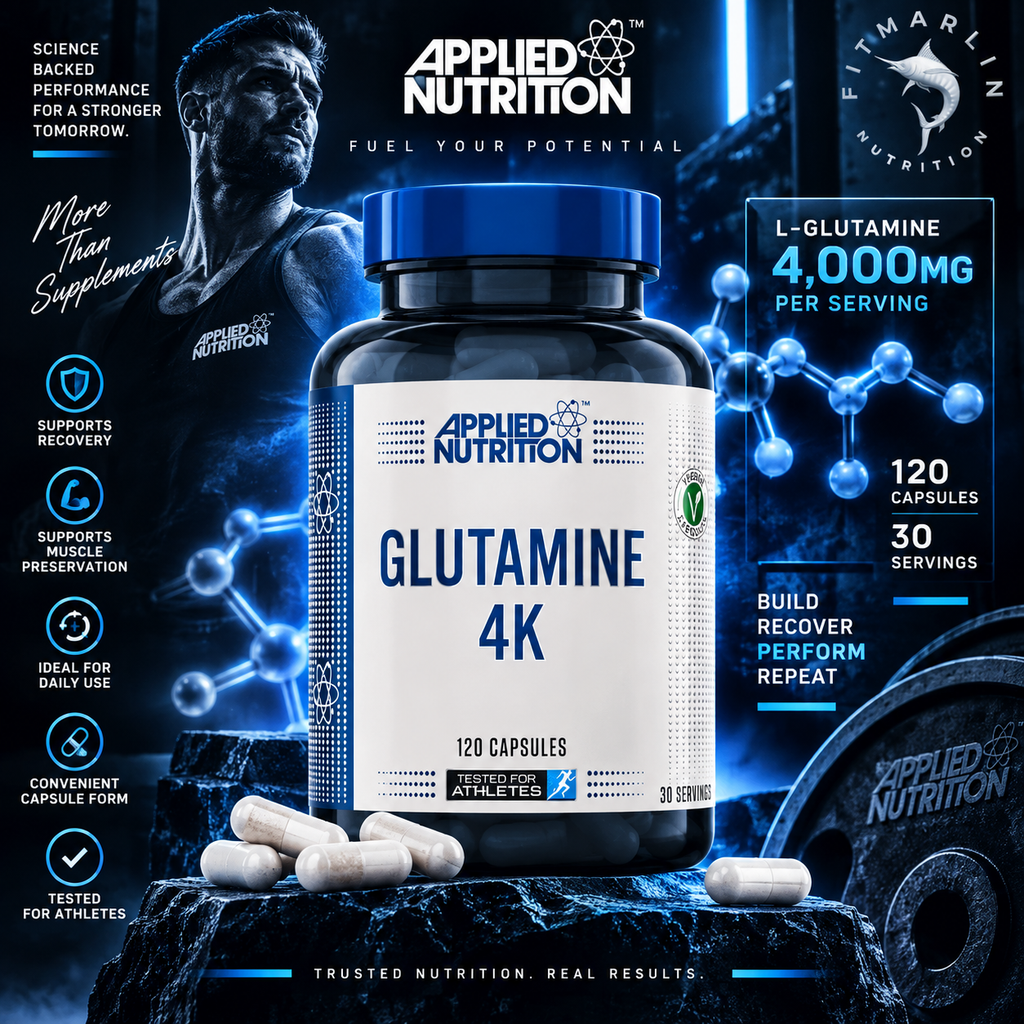 Applied Nutrition Glutamine 4K 120 Capsules