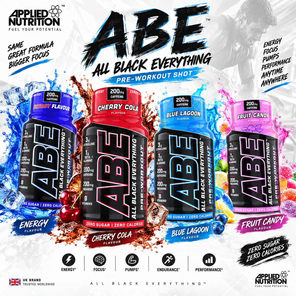 Applied ABE Ultimate Pre-Workout Shot 60ML
