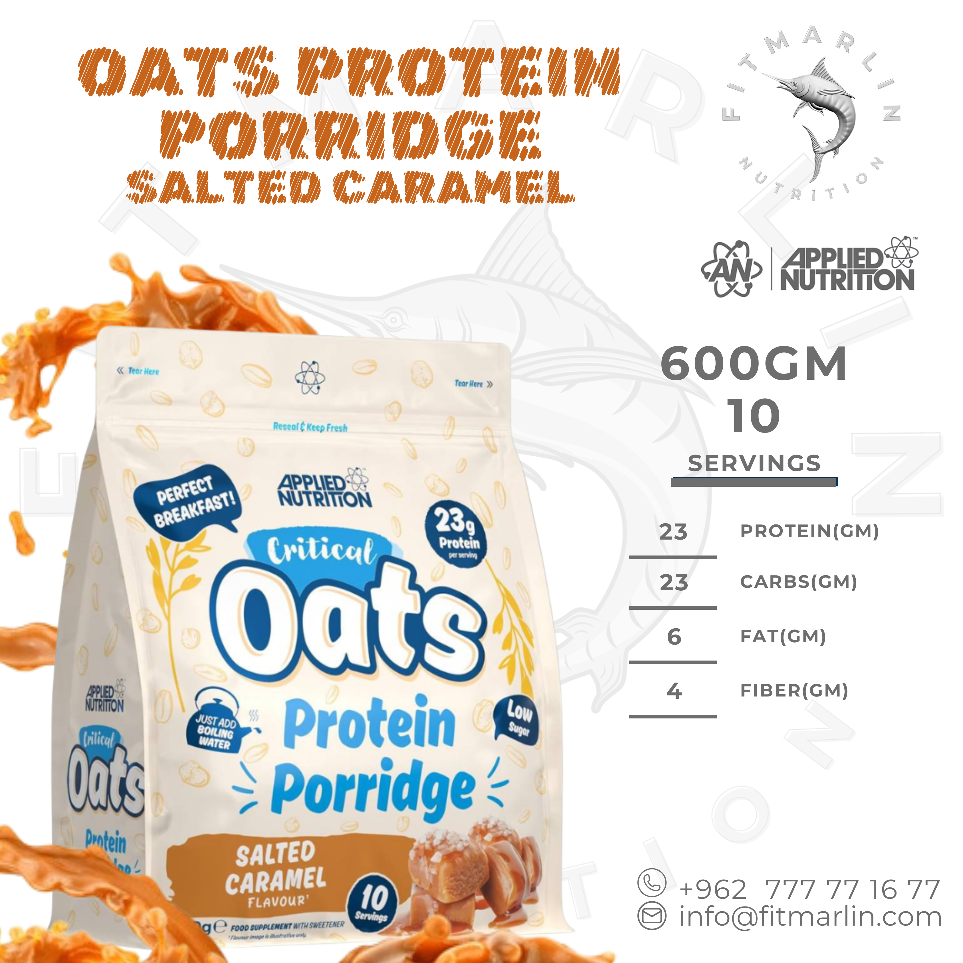 Applied Critical Oats Protein Porridge – High Protein Breakfast
