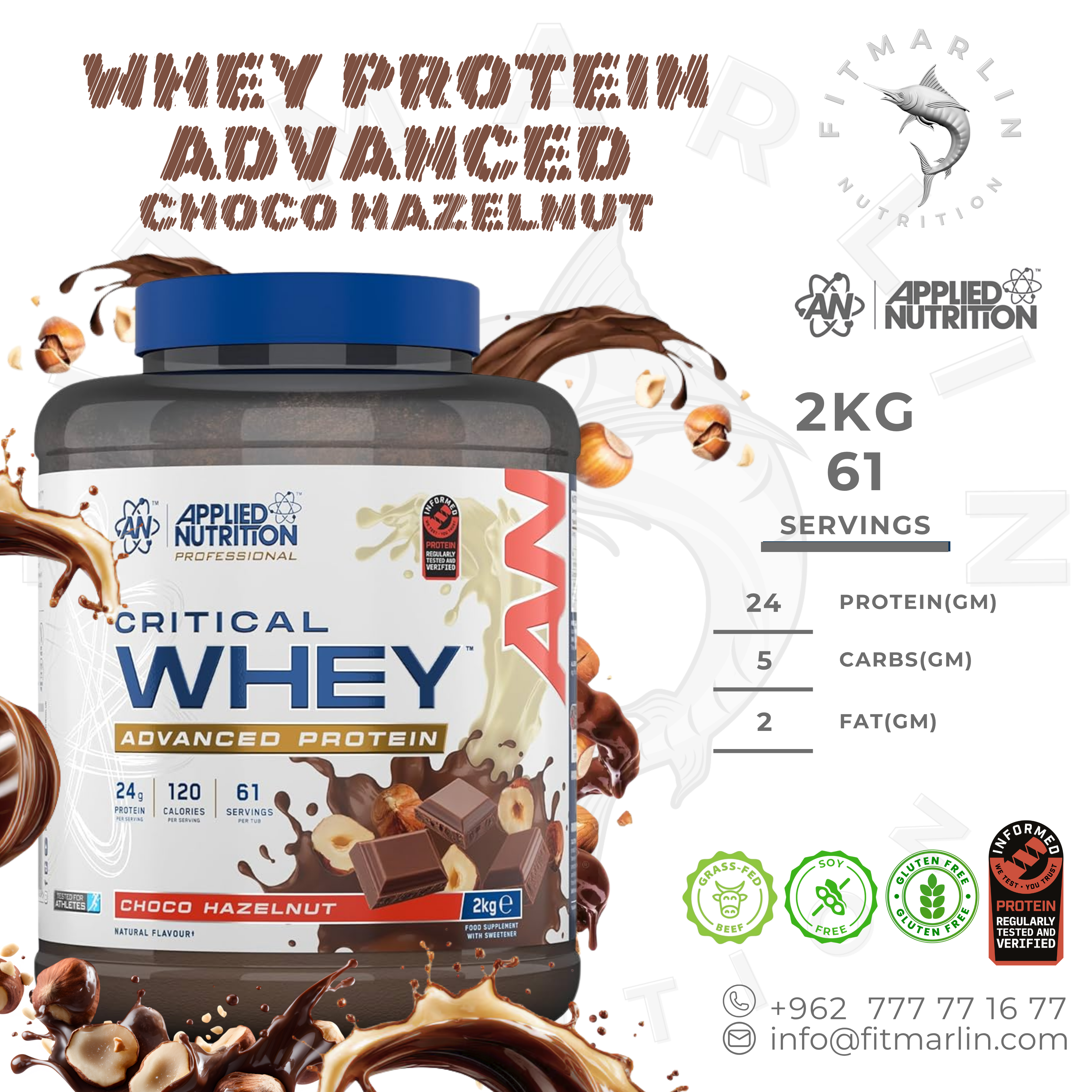 Applied Critical Whey (1.8lb,825gm)