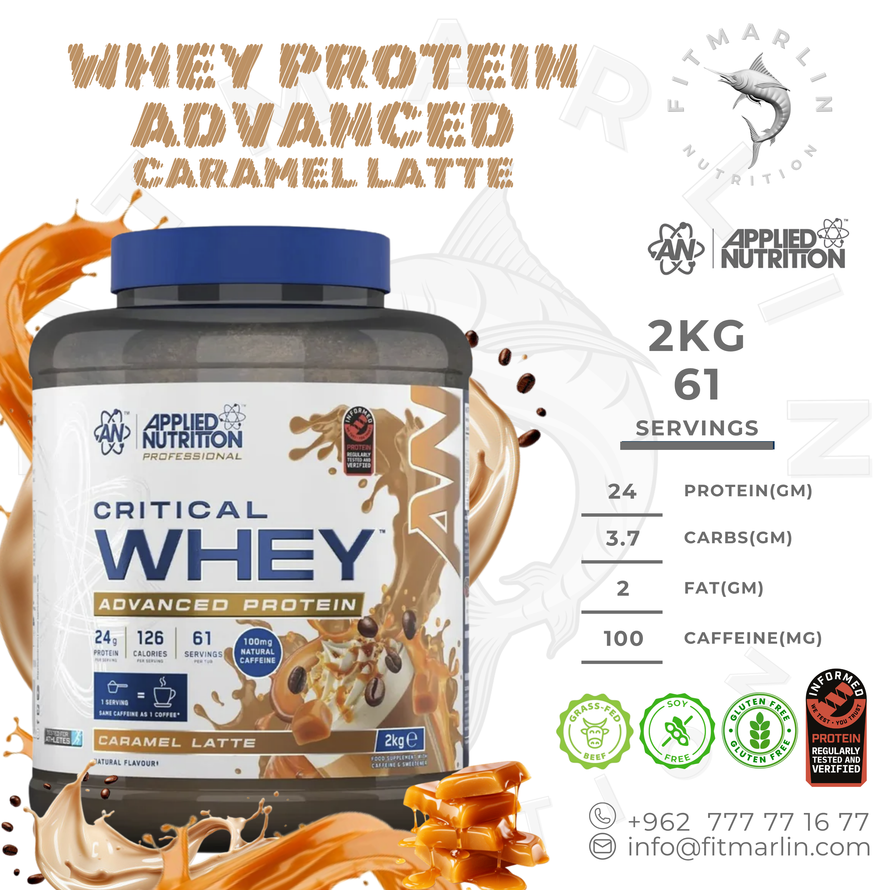 Applied Critical Whey (1.8lb,825gm)