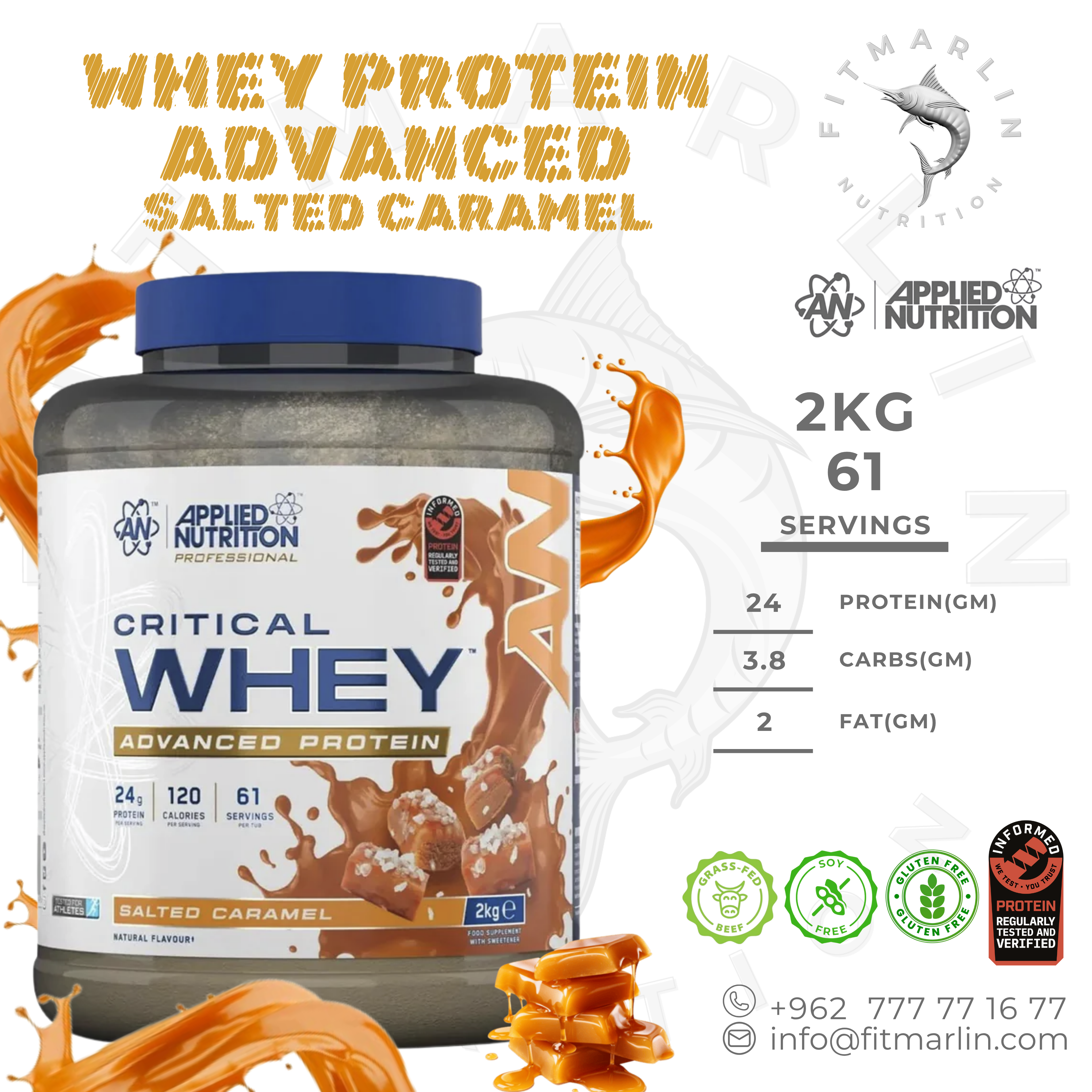 Applied Critical Whey (1.8lb,825gm)