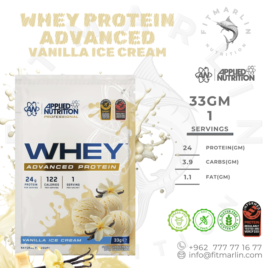 Applied Nutrition Whey Advanced Protein Sachet 33g – 24g Protein