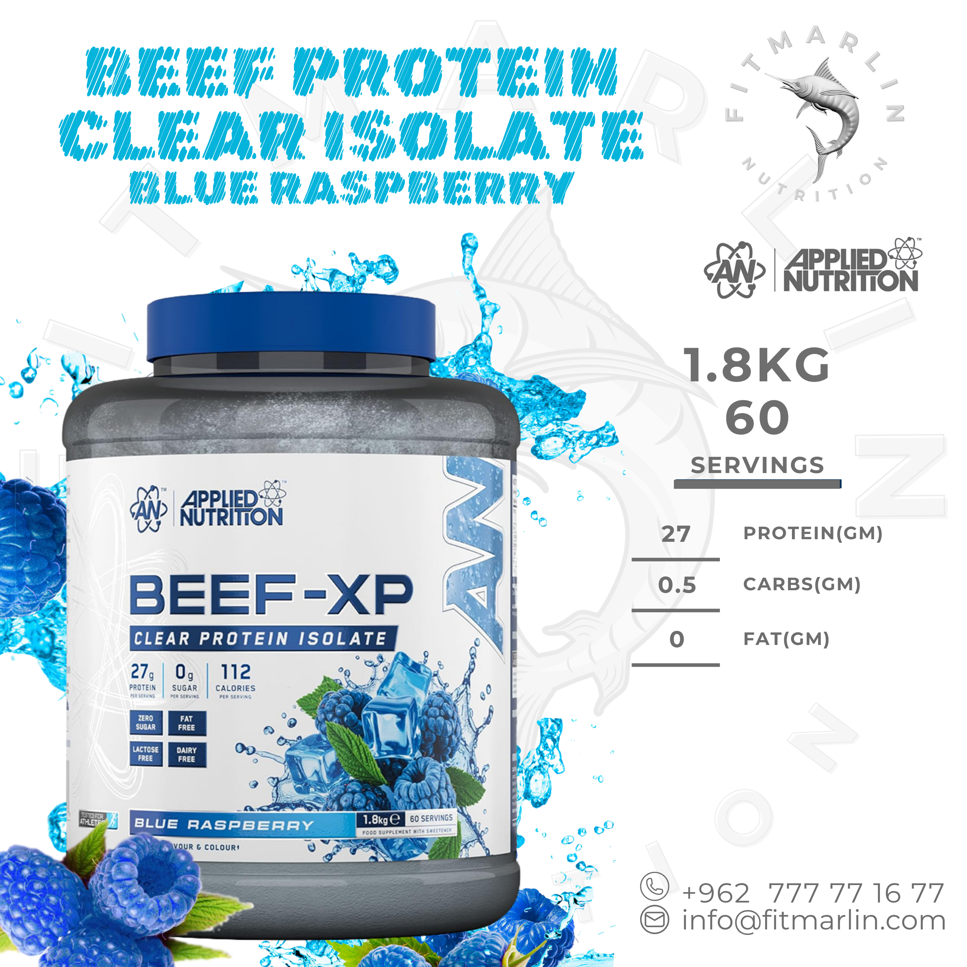 Applied Beef-XP Clear Protein Isolate 1.8KG