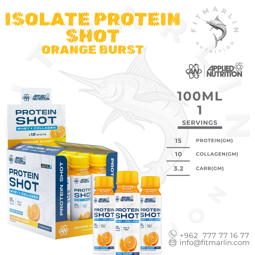 Applied Nutrition Protein Shot 100ml – Whey + Collagen
