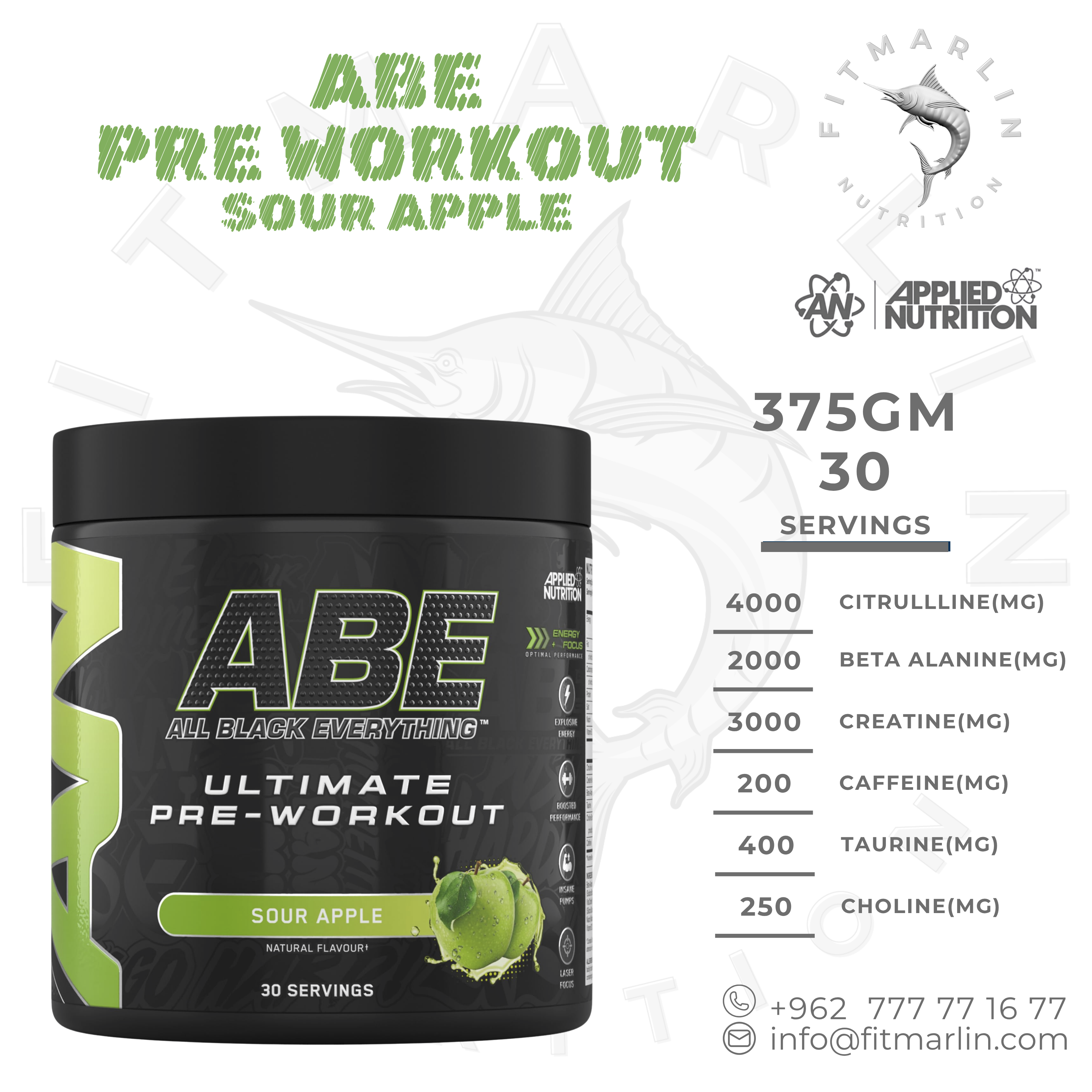 Applied ABE Pre-Workout