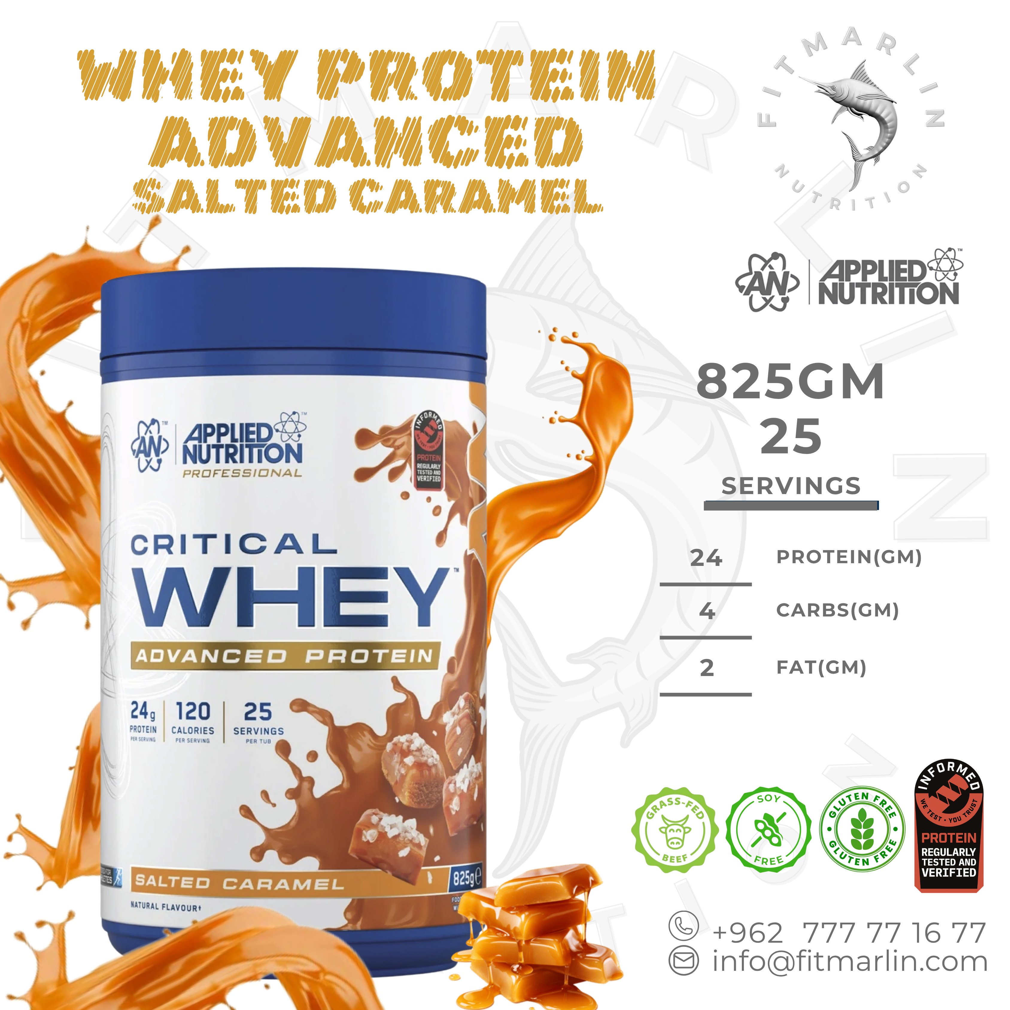 Applied Critical Whey (1.8lb,825gm)