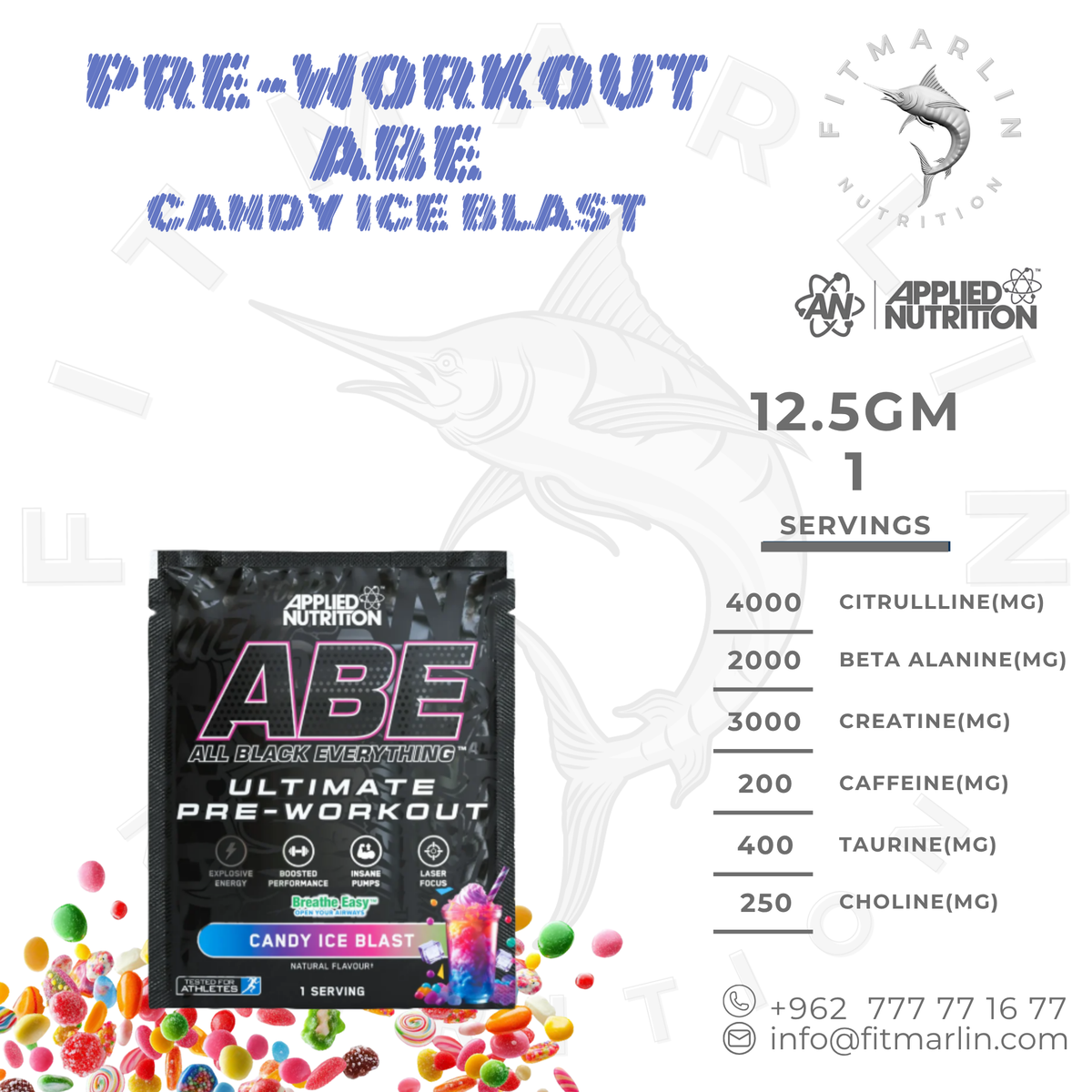 Applied Nutrition ABE Pre-Workout Sachet 12.5g