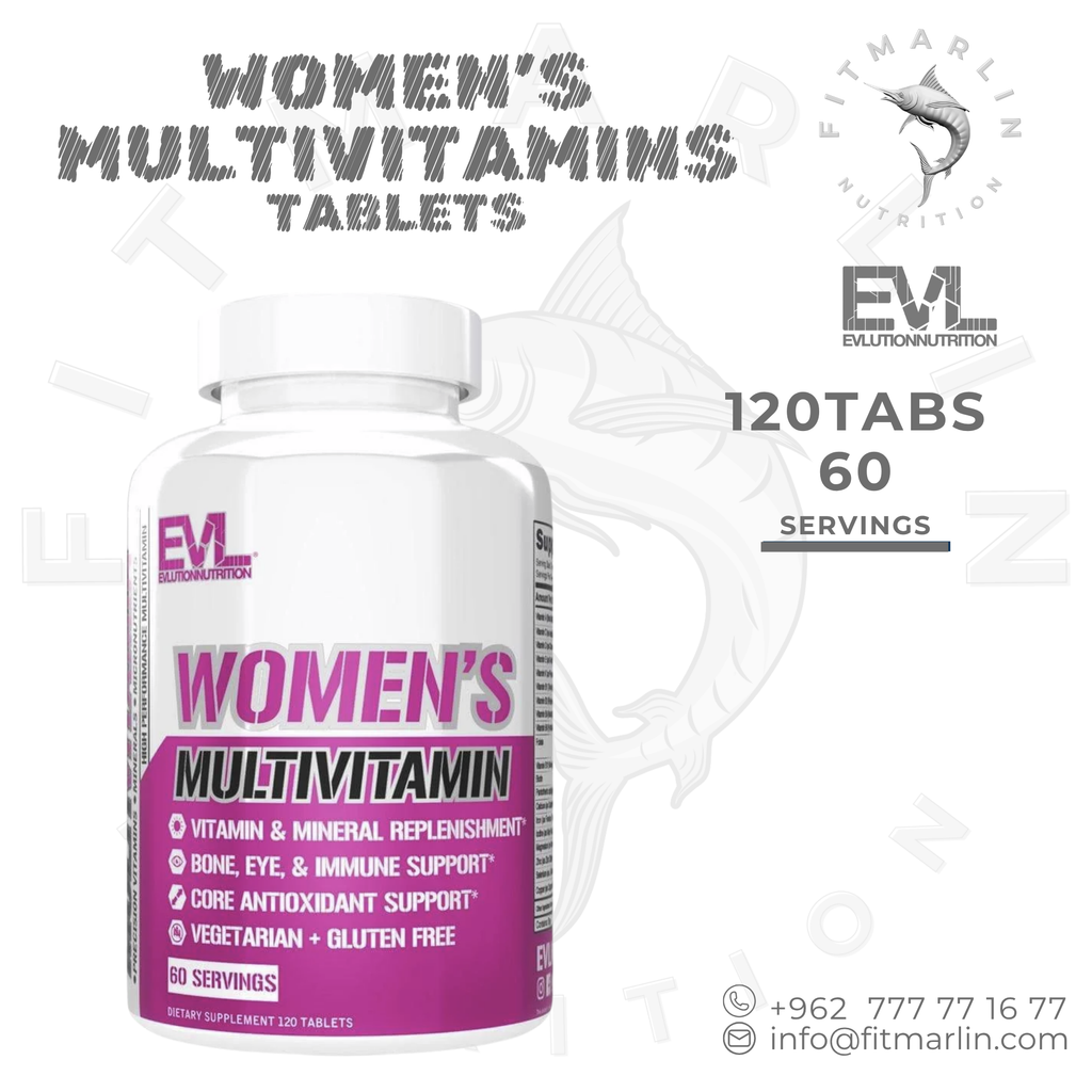 EVLution Nutrition Women's Multivitamin 120 Tablets