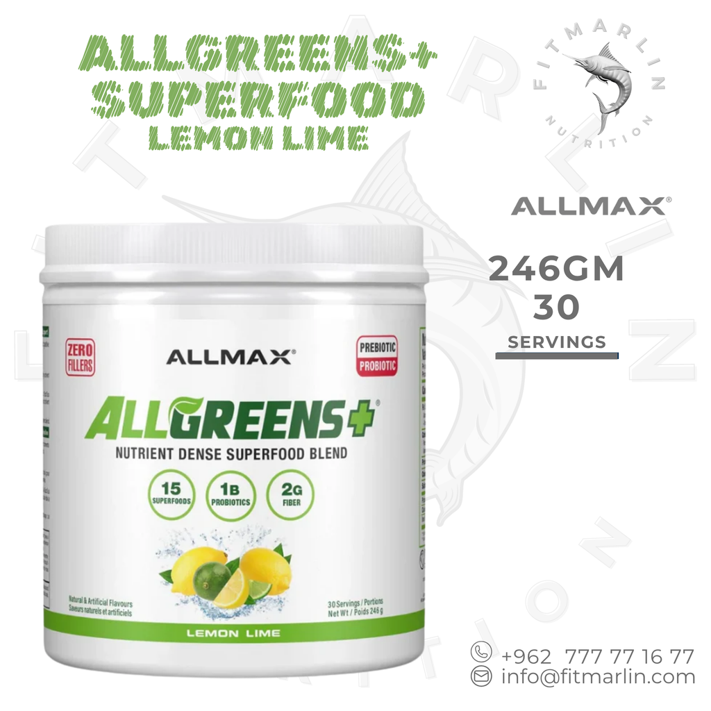 ALLMAX AllGreens+ Superfood Blend 246g | 30 Servings