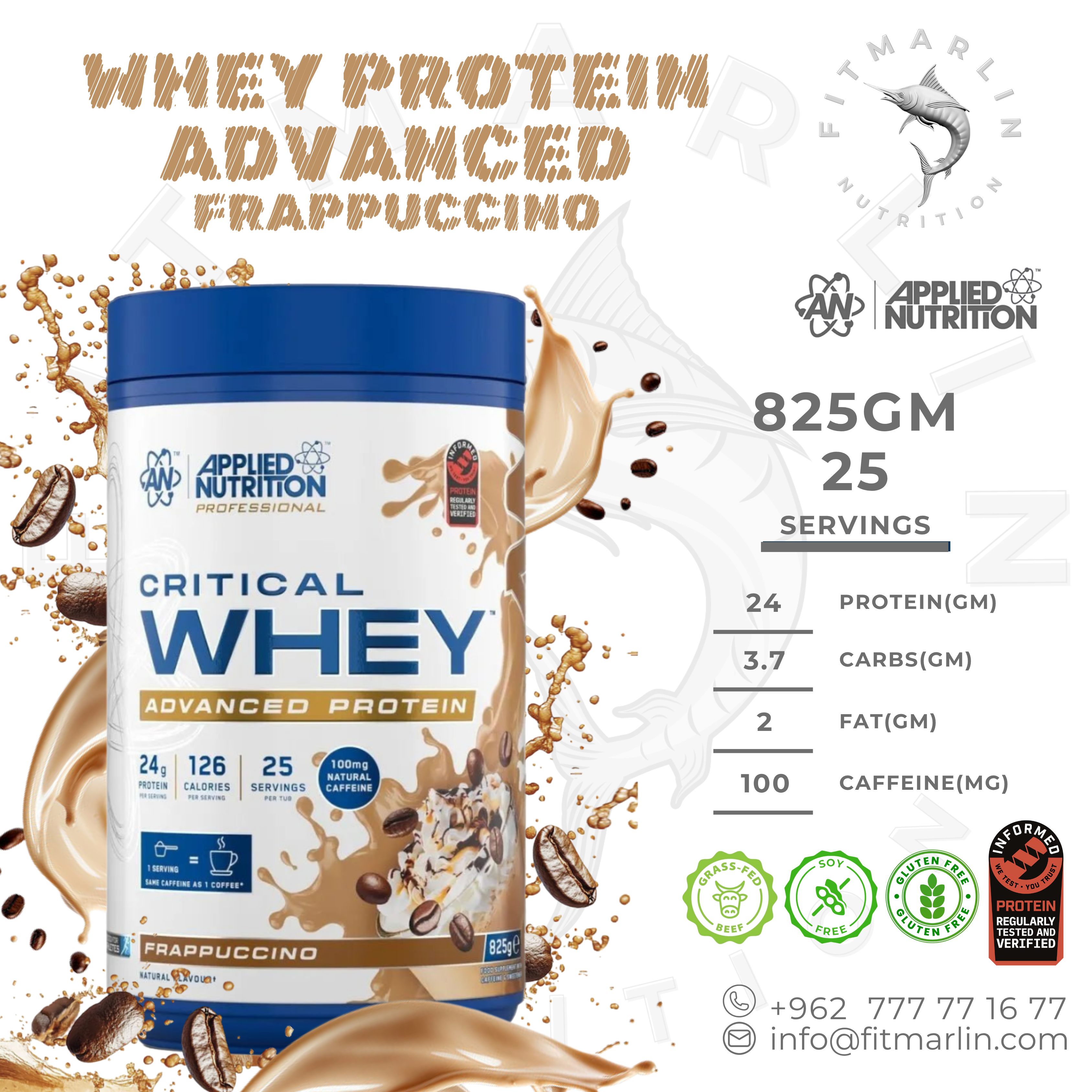 Applied Critical Whey (1.8lb,825gm)