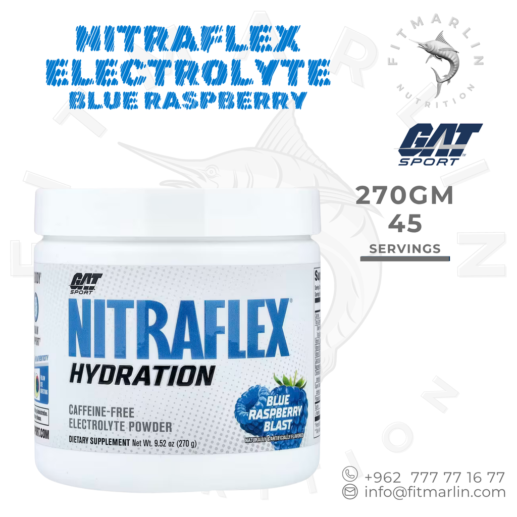 GAT Sport NITRAFLEX Hydration – Electrolyte Powder – 270g