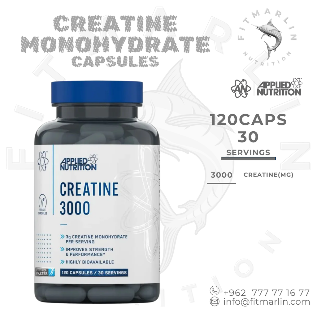 Applied Creatine 3000 Capsules – 120 Caps