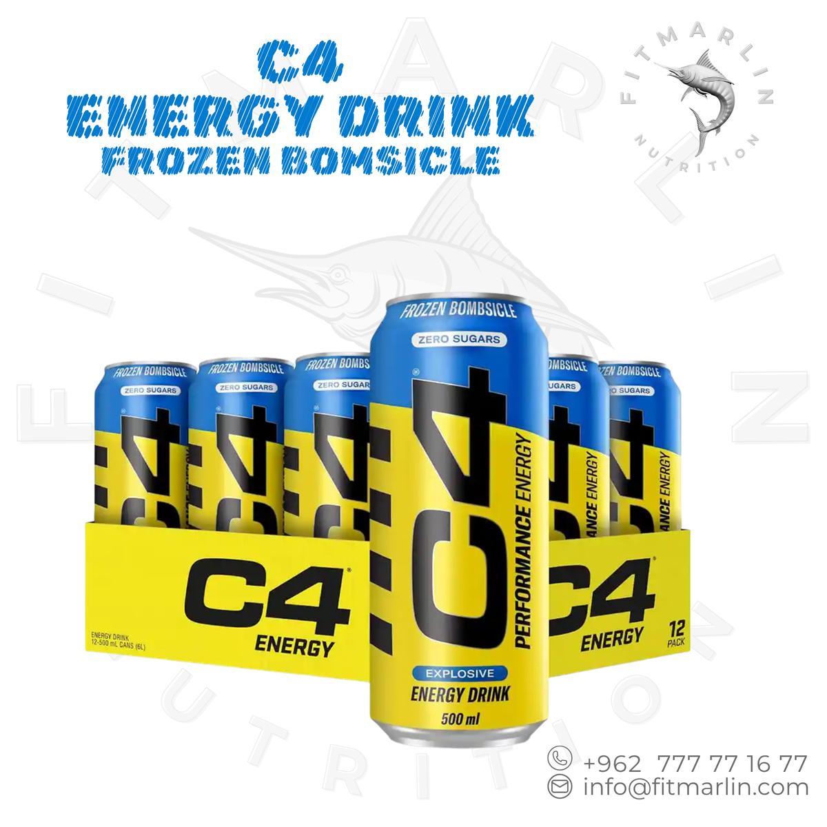 C4 Performance Energy Drink – Zero Sugar
