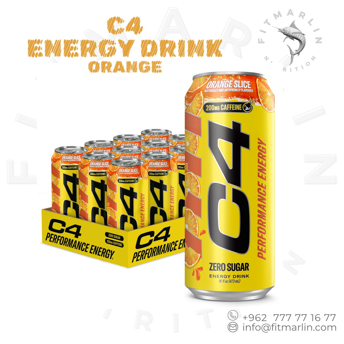 C4 Performance Energy Drink – Zero Sugar