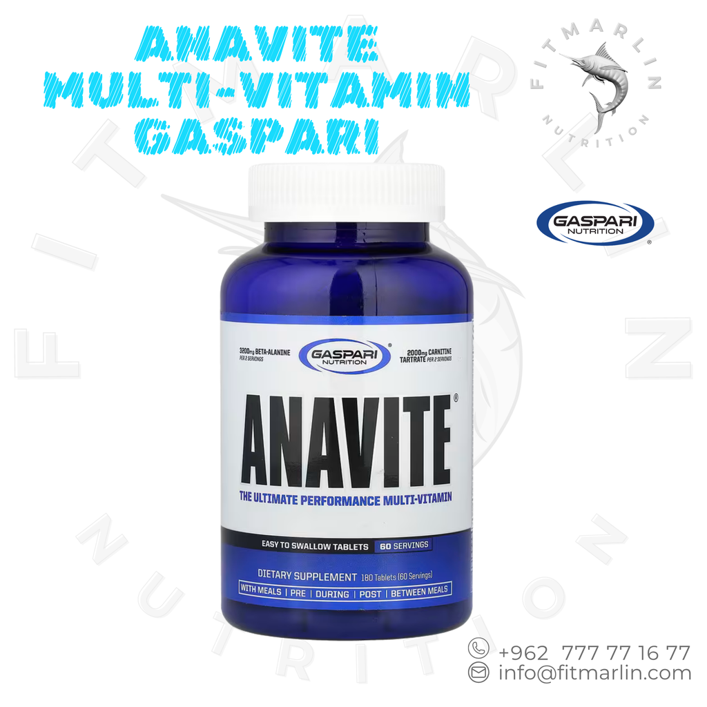 Gaspari Nutrition Anavite Performance Multivitamin – 180 Tablets