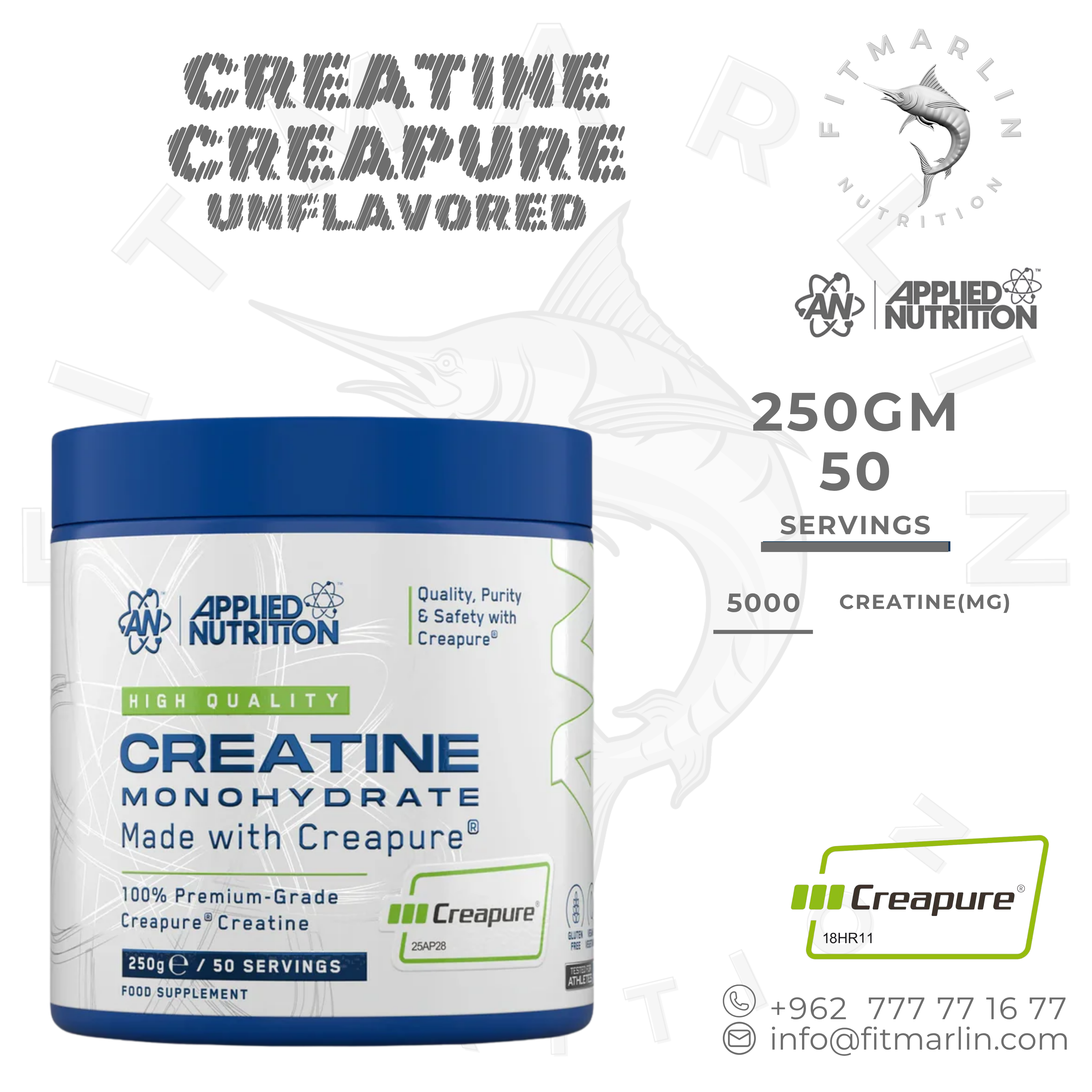 Applied Creatine Monohydrate Creapure®