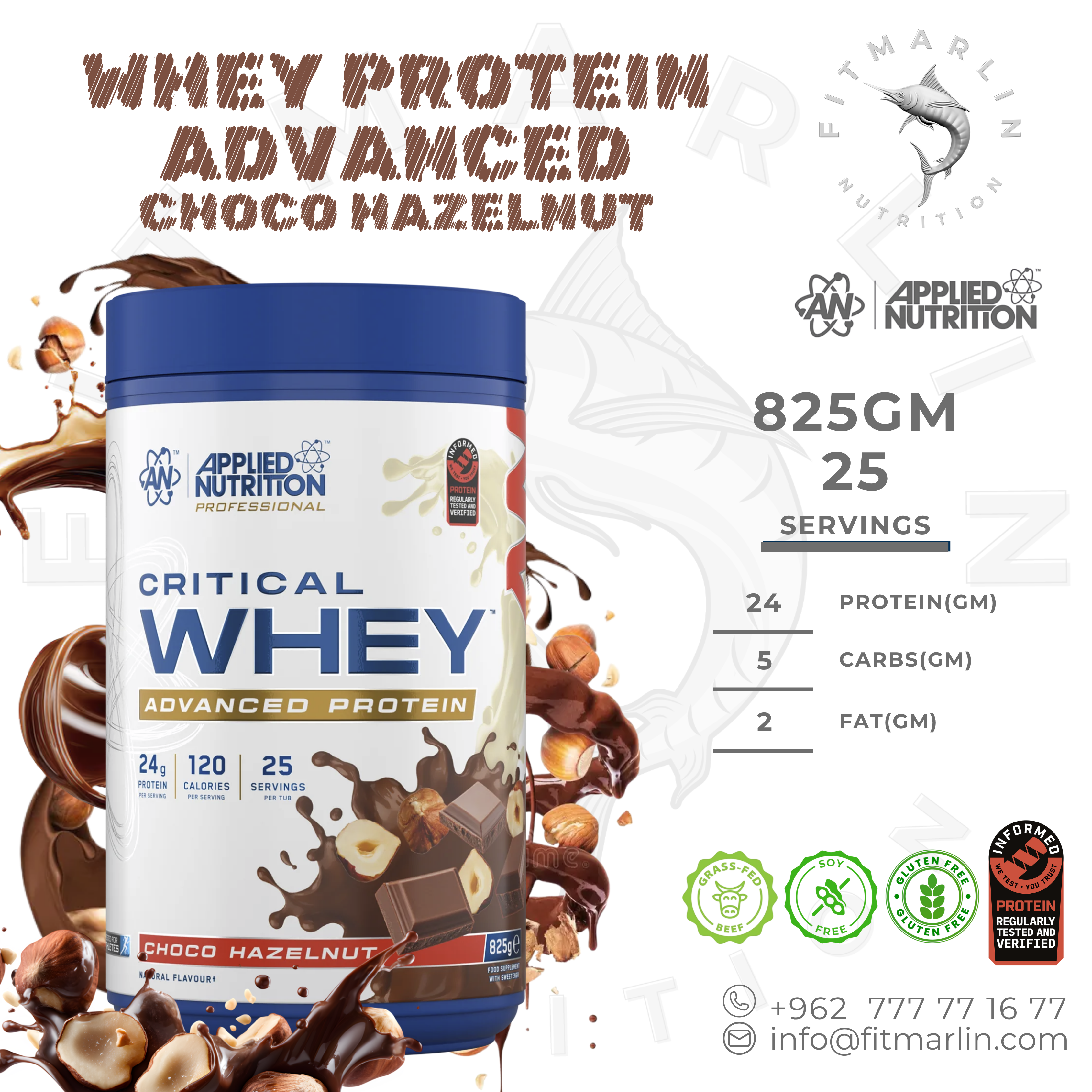 Applied Critical Whey (1.8lb,825gm)