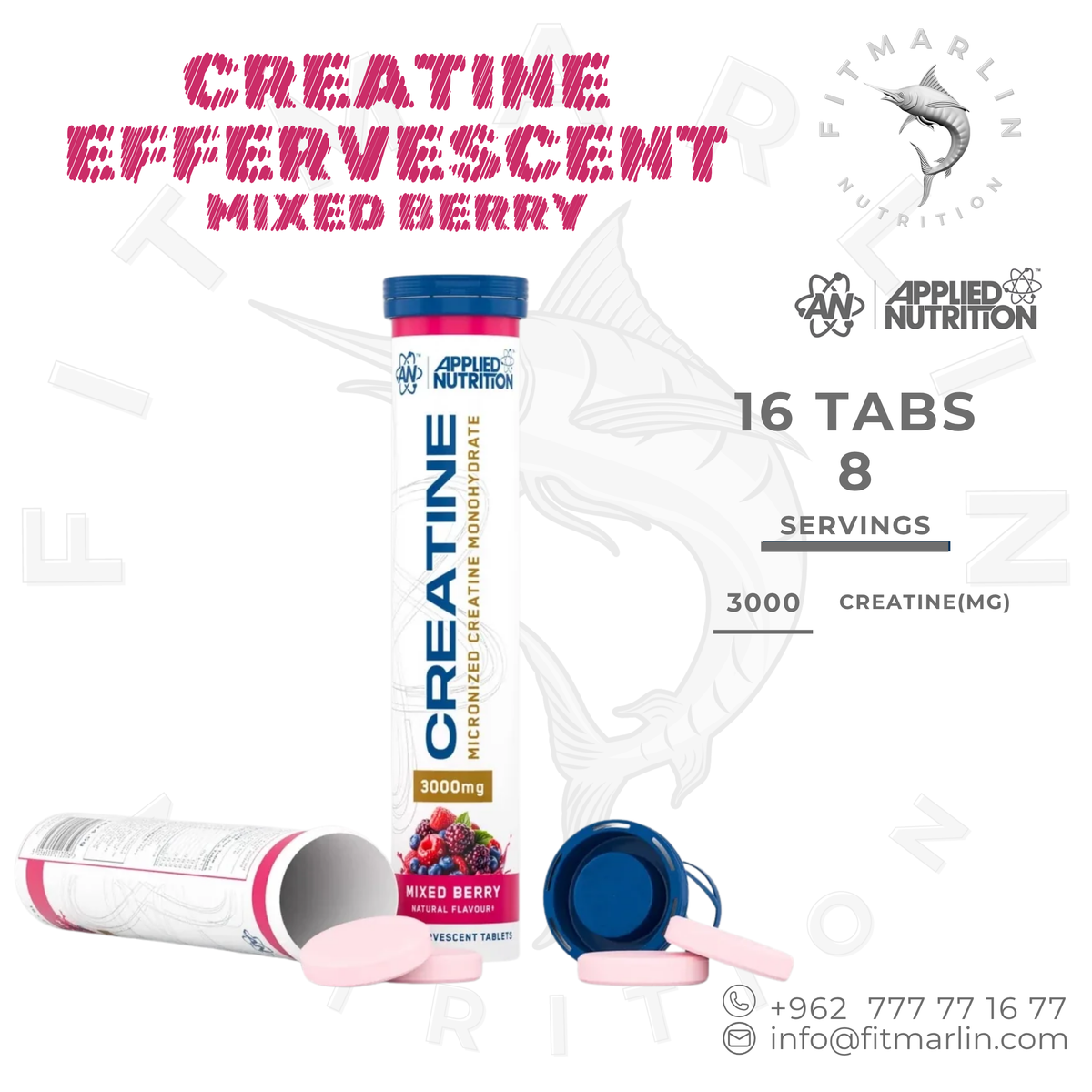 Applied Nutrition Creatine Effervescent Tablets