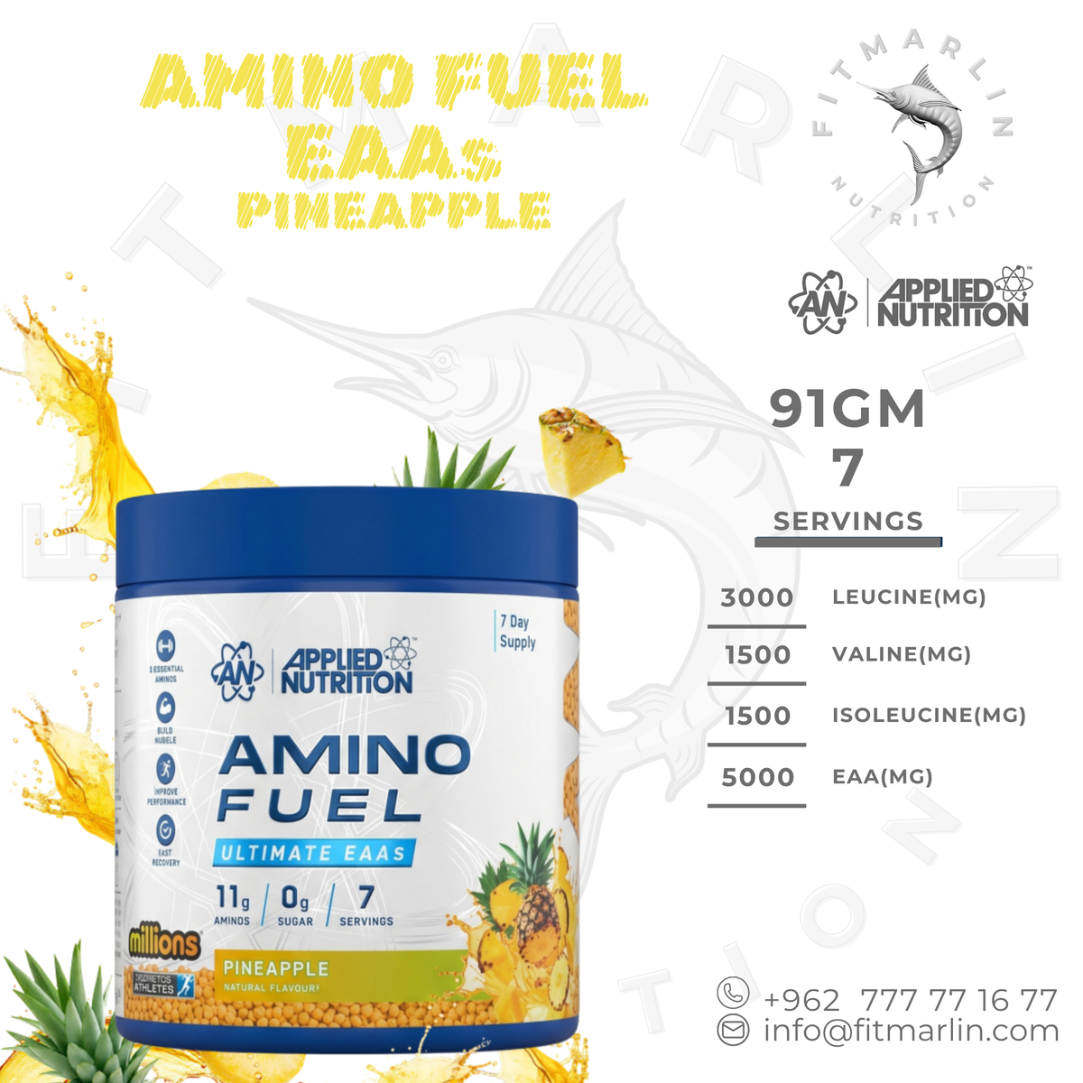 Applied Nutrition Amino Fuel Ultimate EAAs – 91g