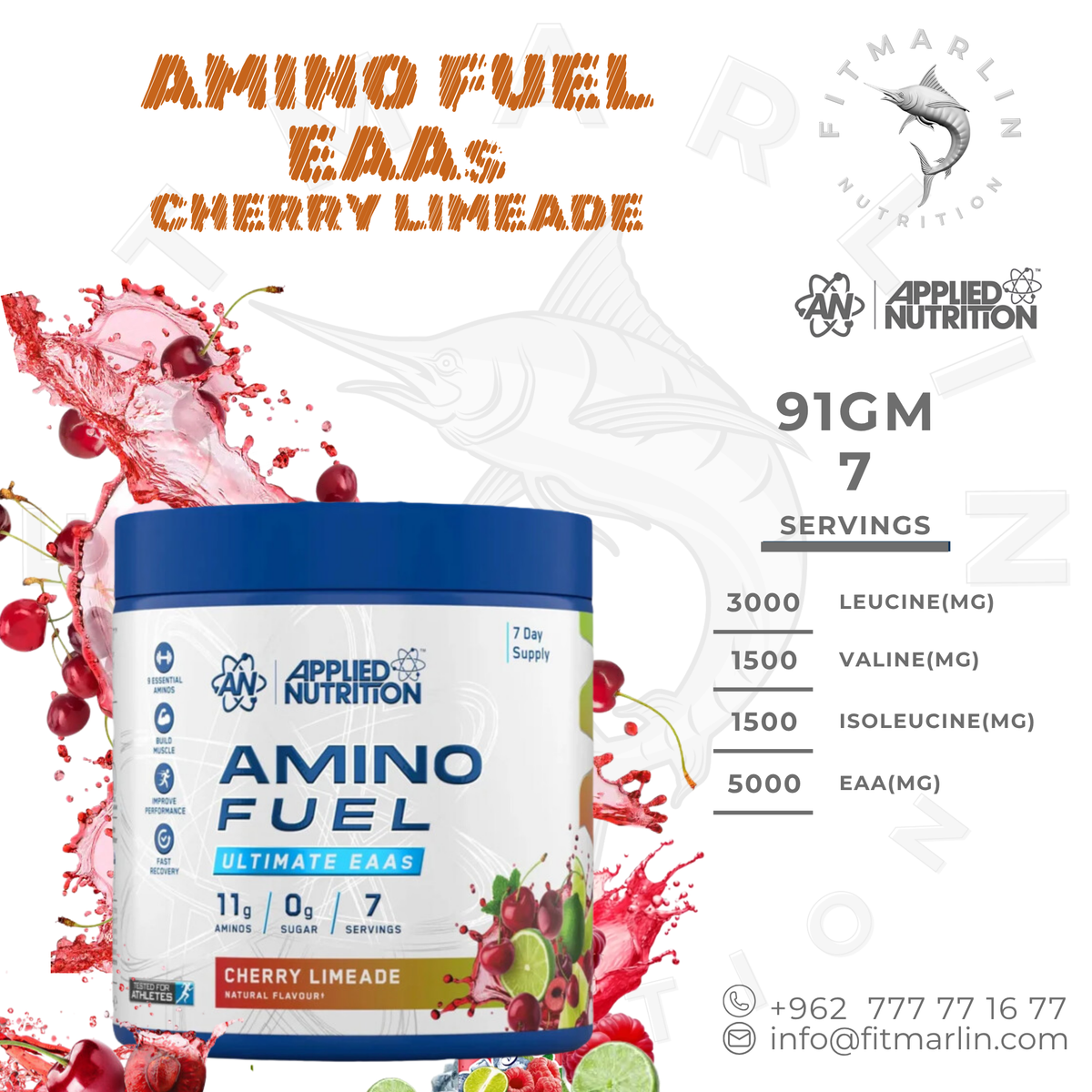 Applied Nutrition Amino Fuel Ultimate EAAs – 91g