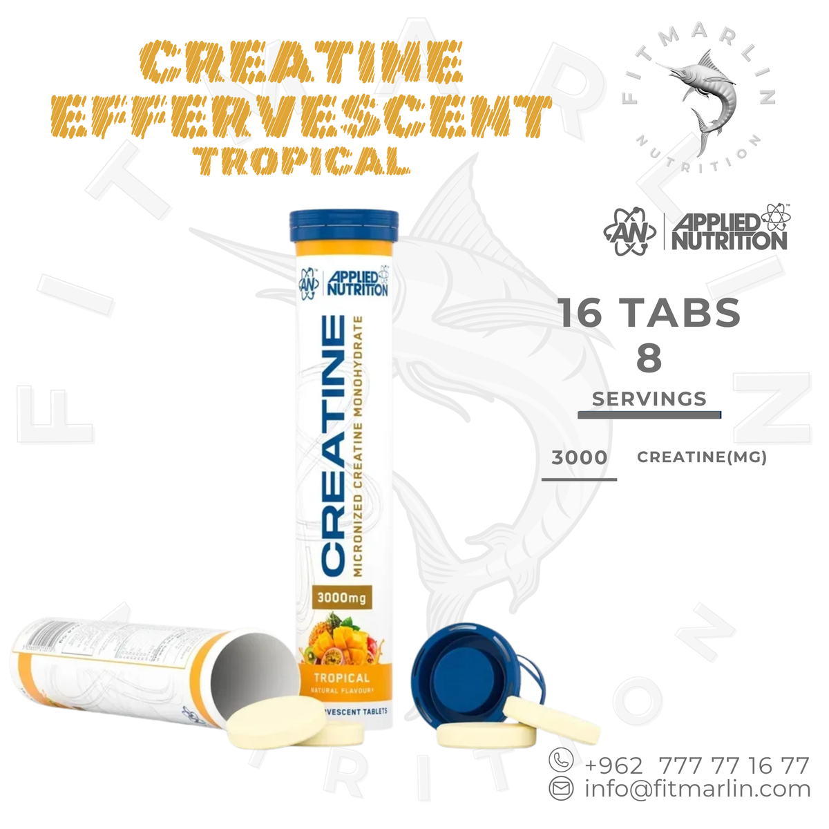 Applied Nutrition Creatine Effervescent Tablets