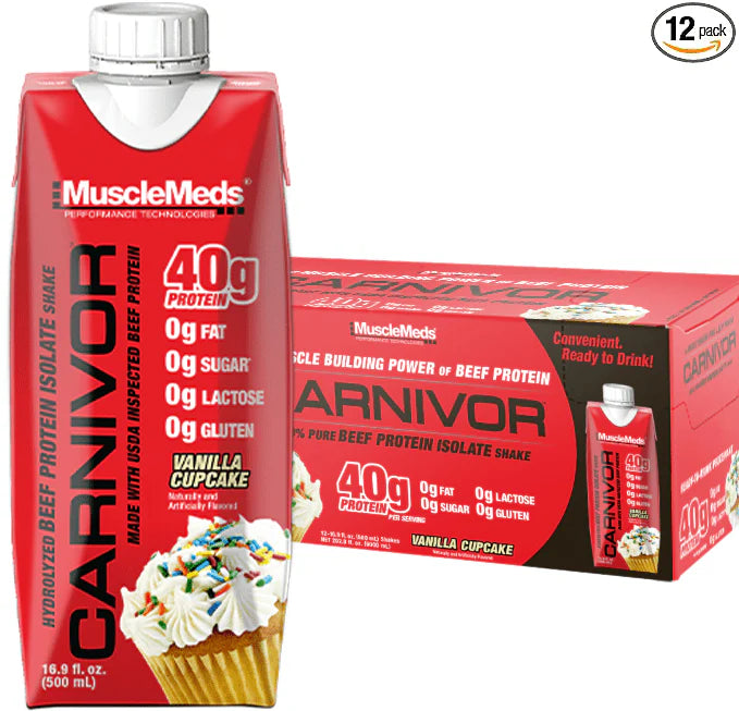 MuscleMeds Carnivor RTD Beef Protein Shake 500ml