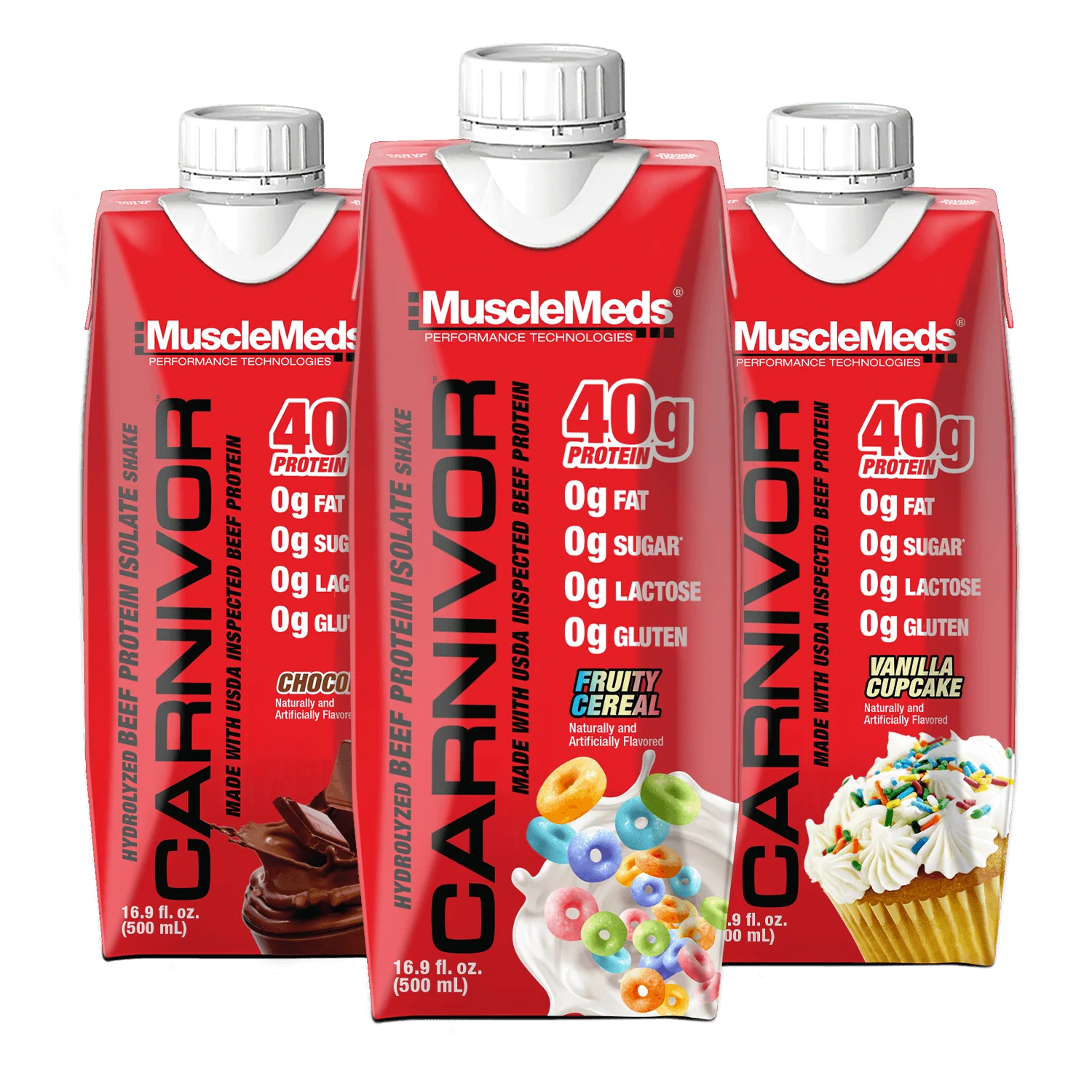 MuscleMeds Carnivor RTD Beef Protein Shake 500ml
