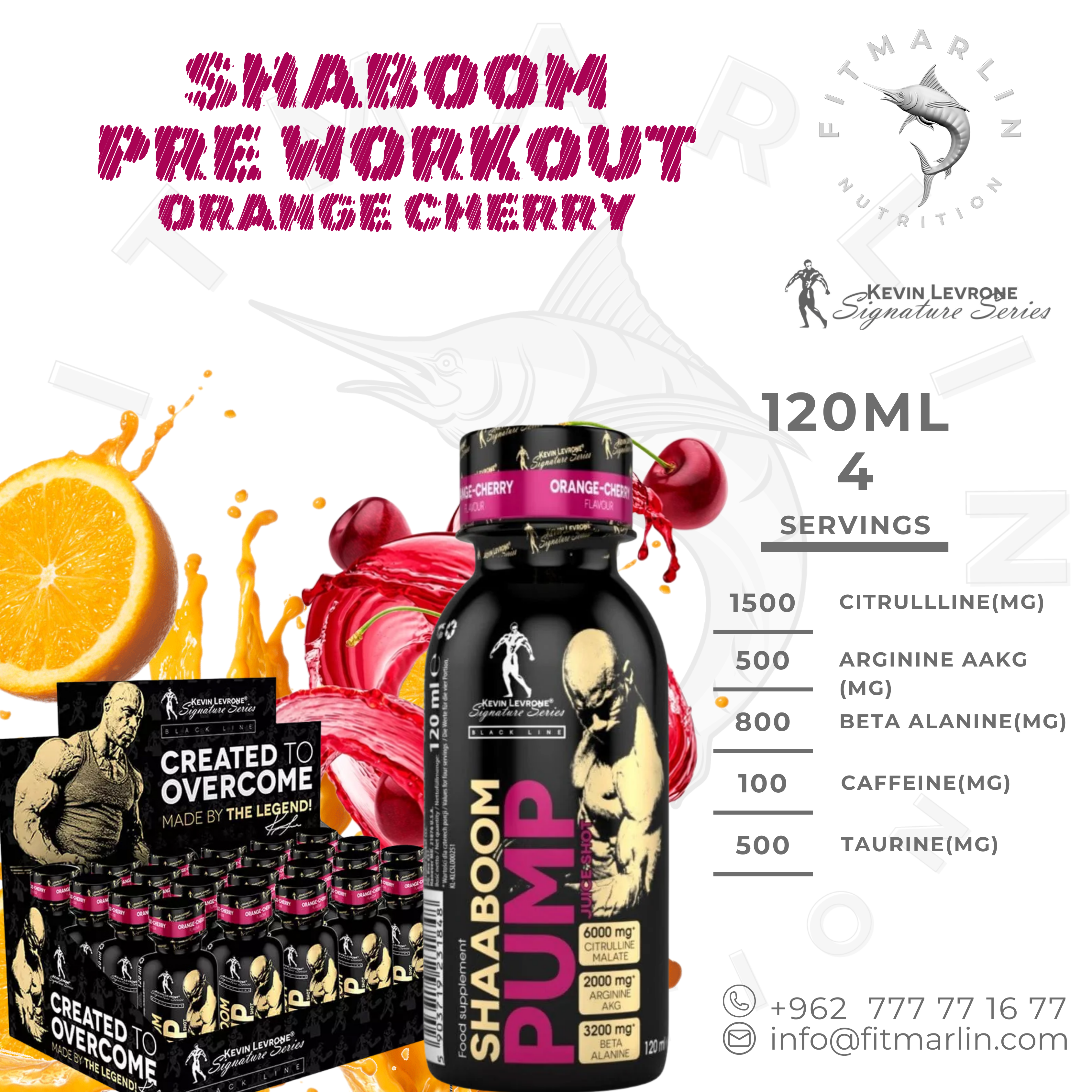 Shaaboom Pump Juice Shot  – 120ML